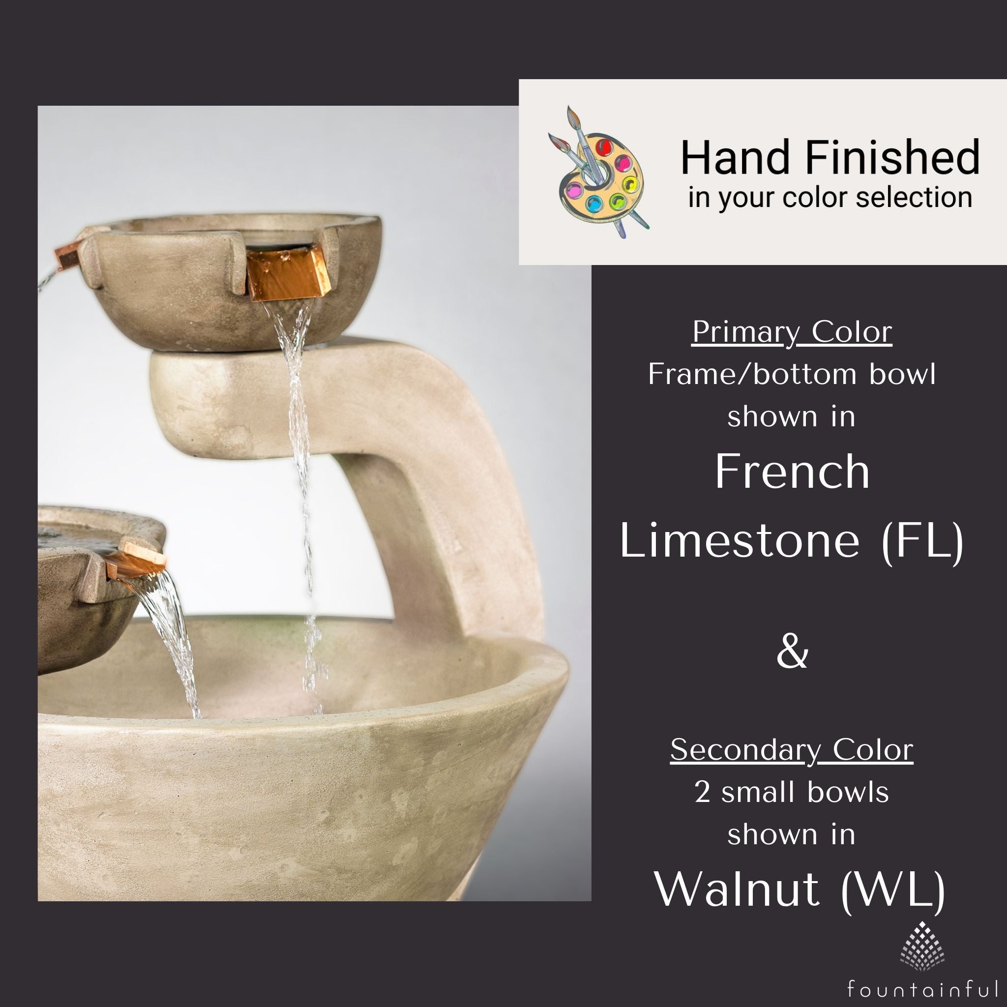 Eden Concrete Spillway Fountain - Giannini #1832