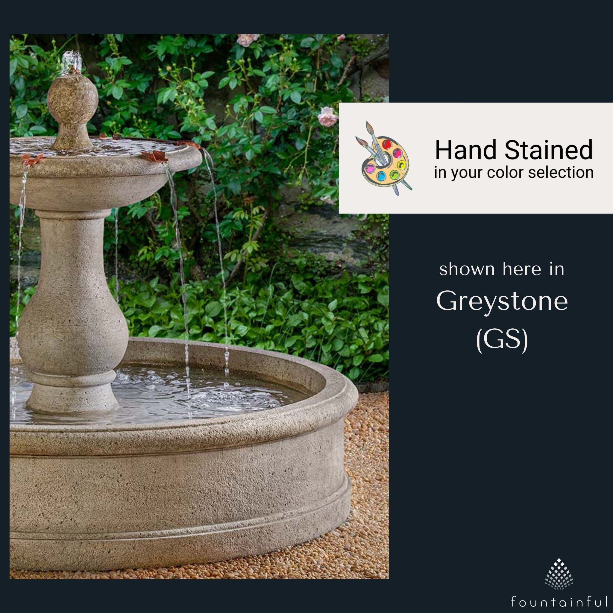 Delacorte Concrete Pond Fountain - Thumbnail 4