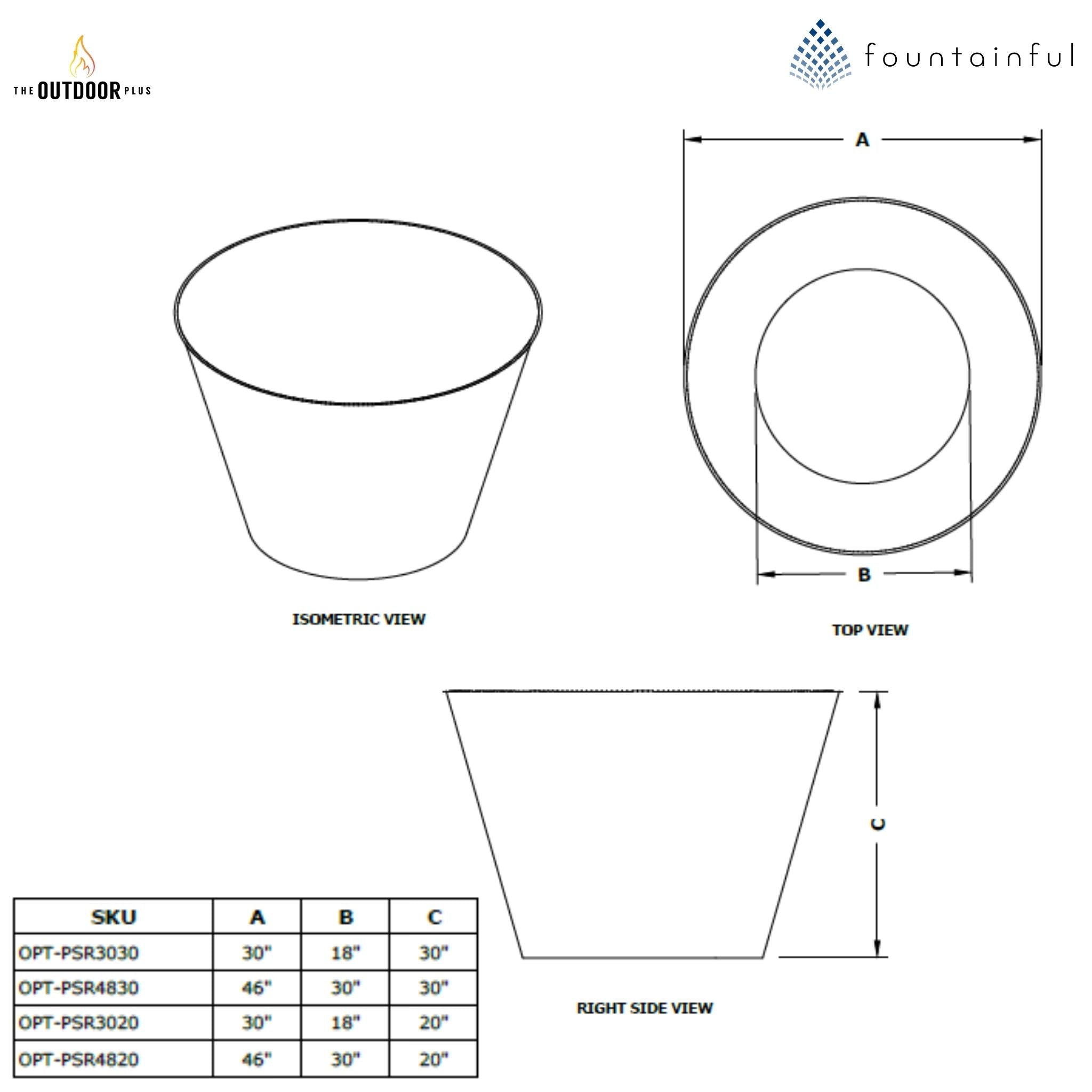 Sierra Corten Steel Planter - The Outdoor Plus