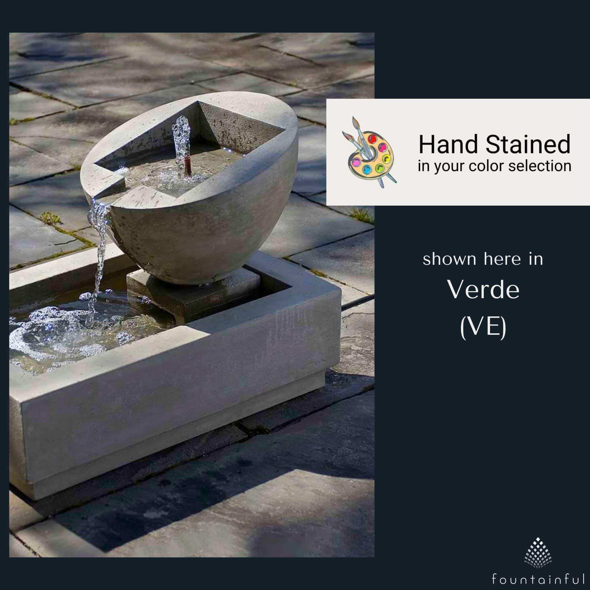 The Genesis II Concrete Fountain - Campania