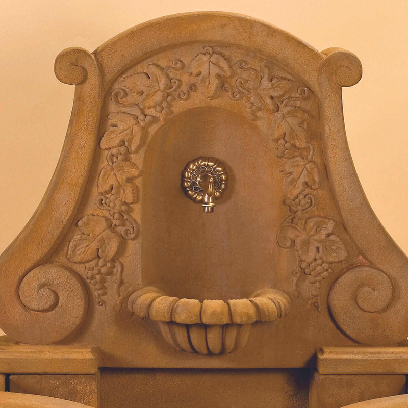 Sonoma Concrete Wall Fountain - Giannini