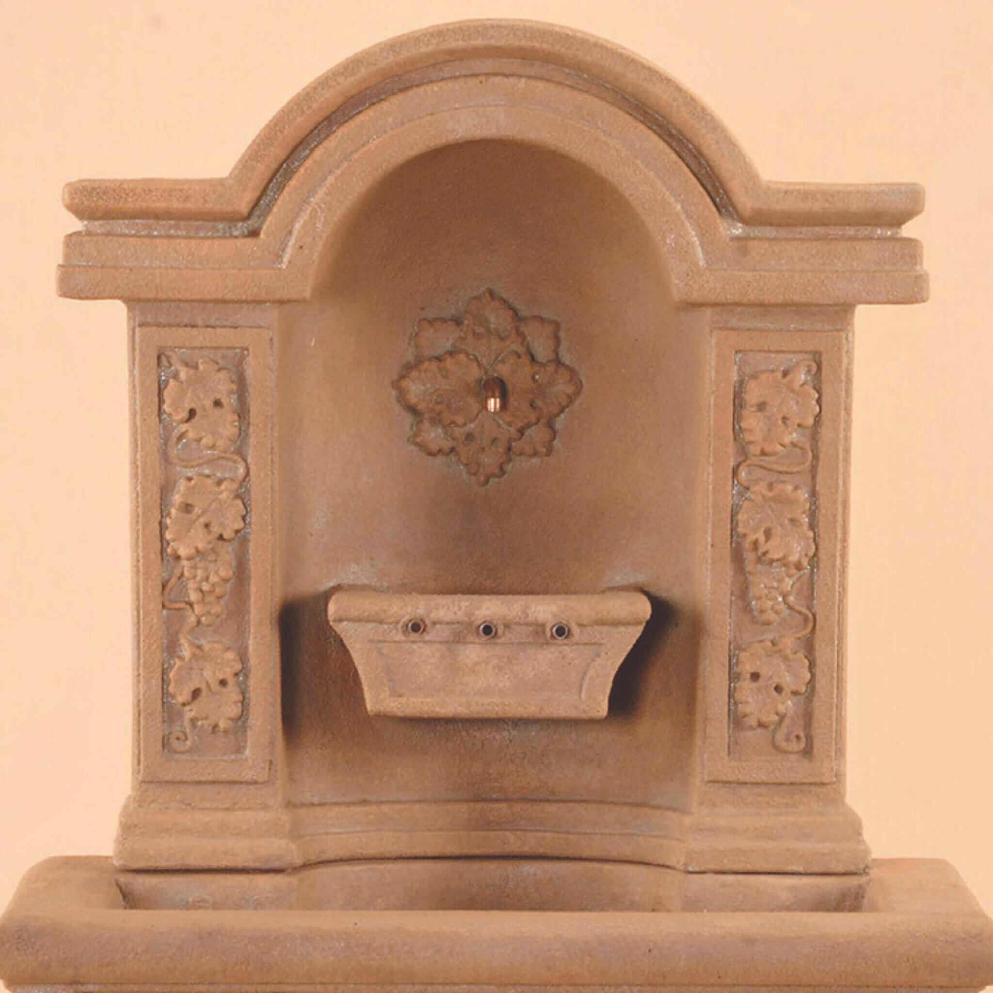 Uva Concrete Wall Fountain - Thumbnail 3