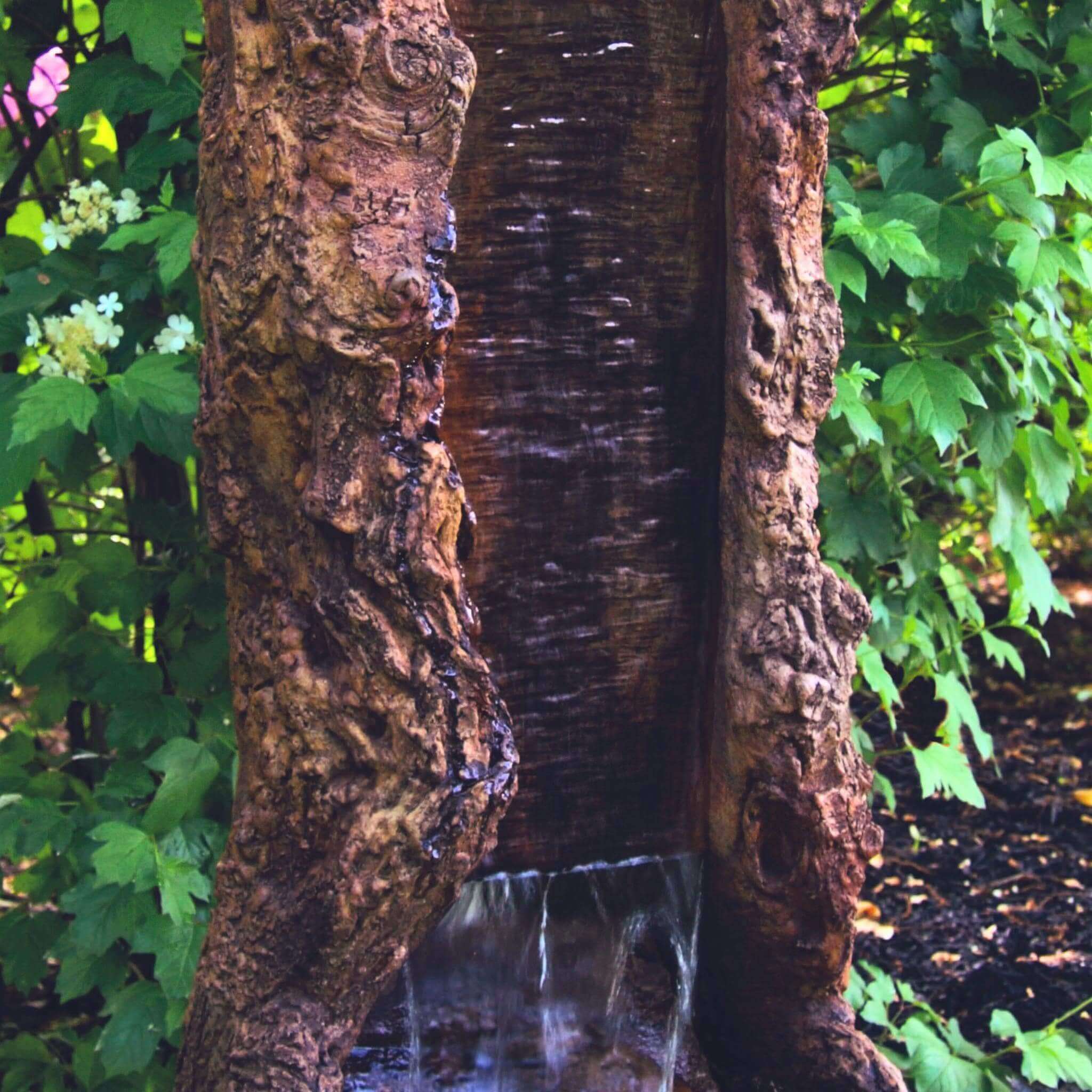 Treefall Concrete Fountain - Massarellis #3768