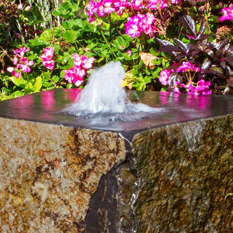 Basalt Block "Tamaishi" Fountain - Complete Kit - Blue Thumb