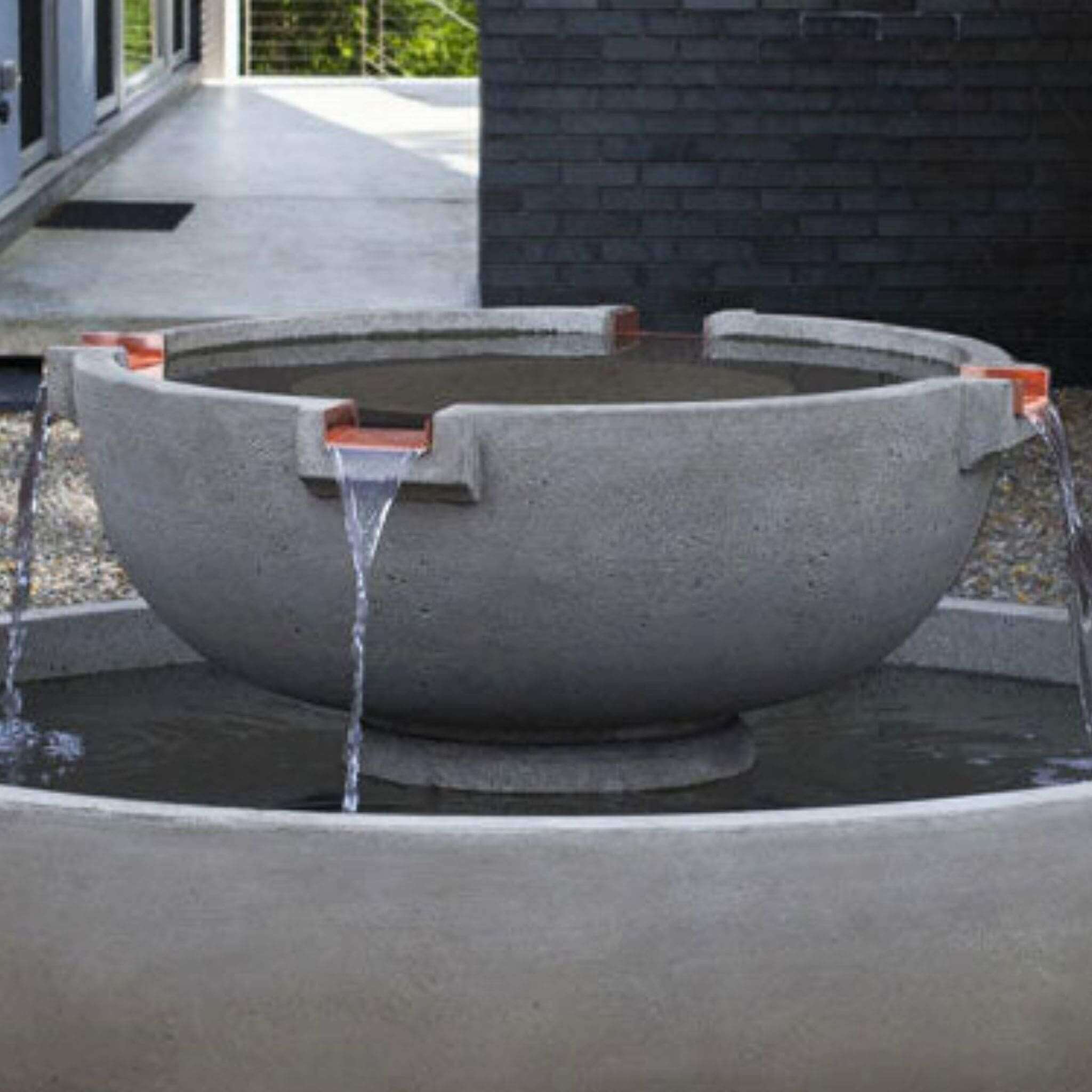 Del Rey Concrete Fountain - Campania #FT306