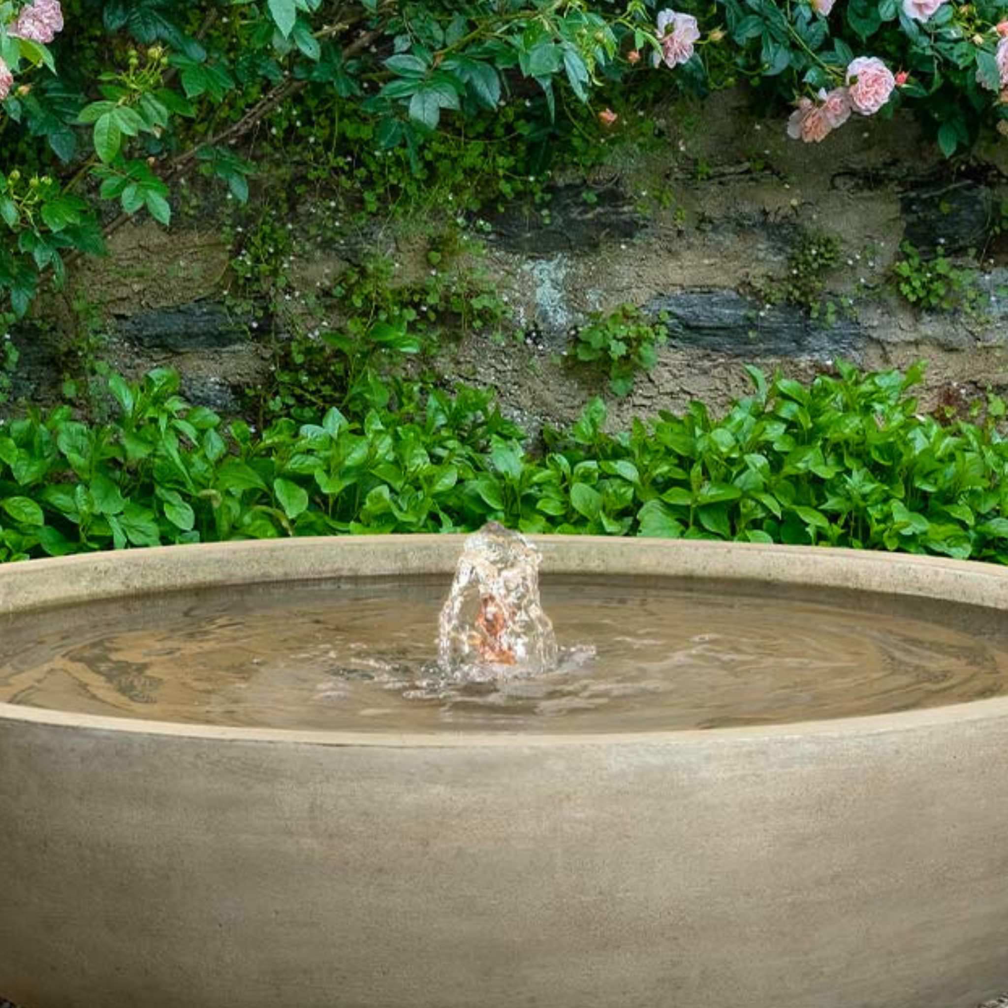 Isla Concrete Bowl Fountain - Campania #FT444