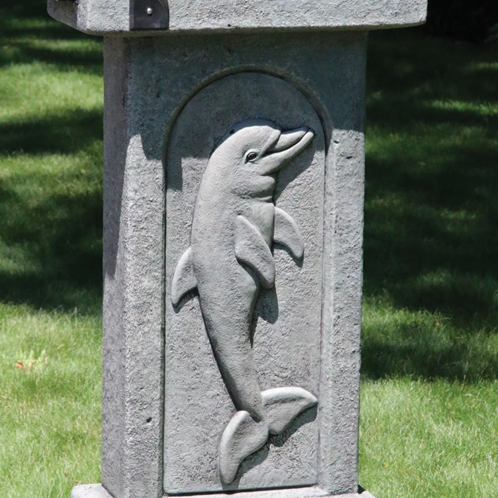 Dolphin Concrete Mailbox - Massarellis #4727