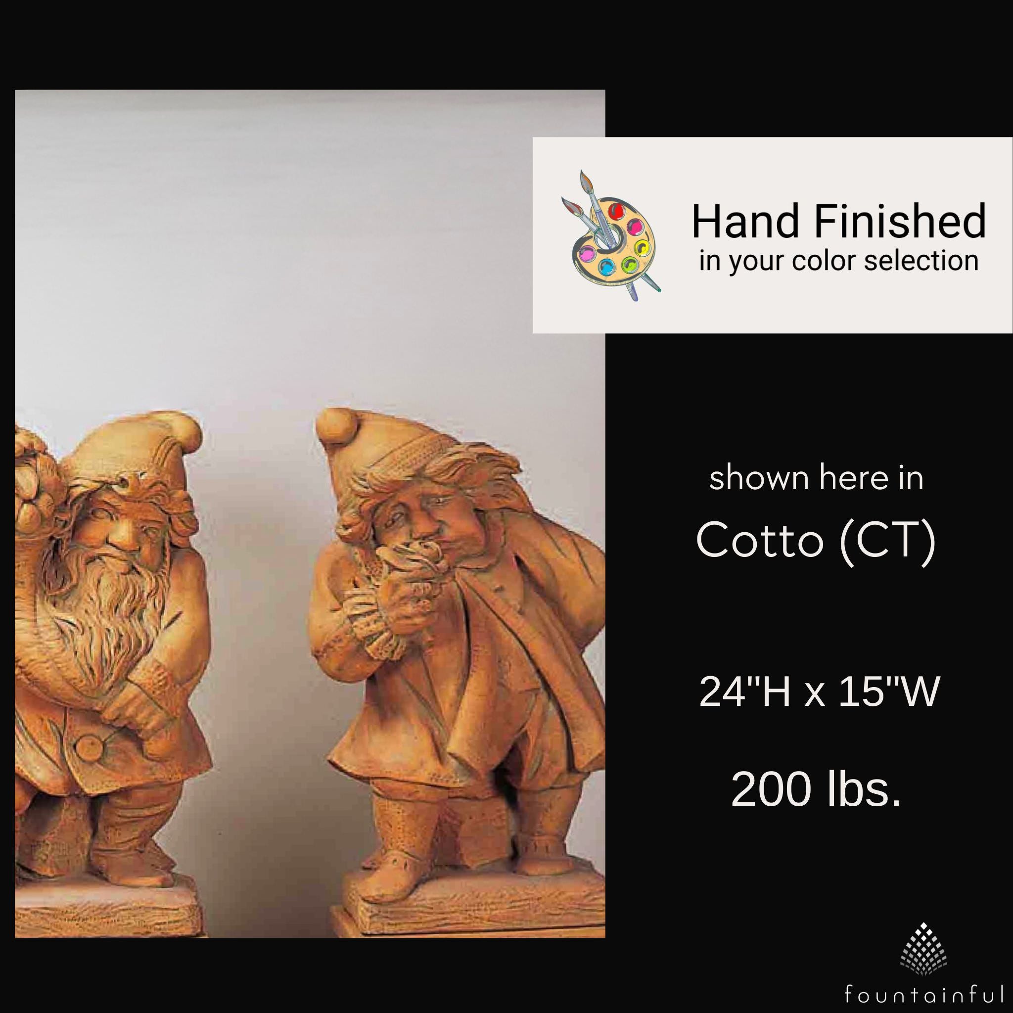 Garden Troll Concrete Statues - Giannini