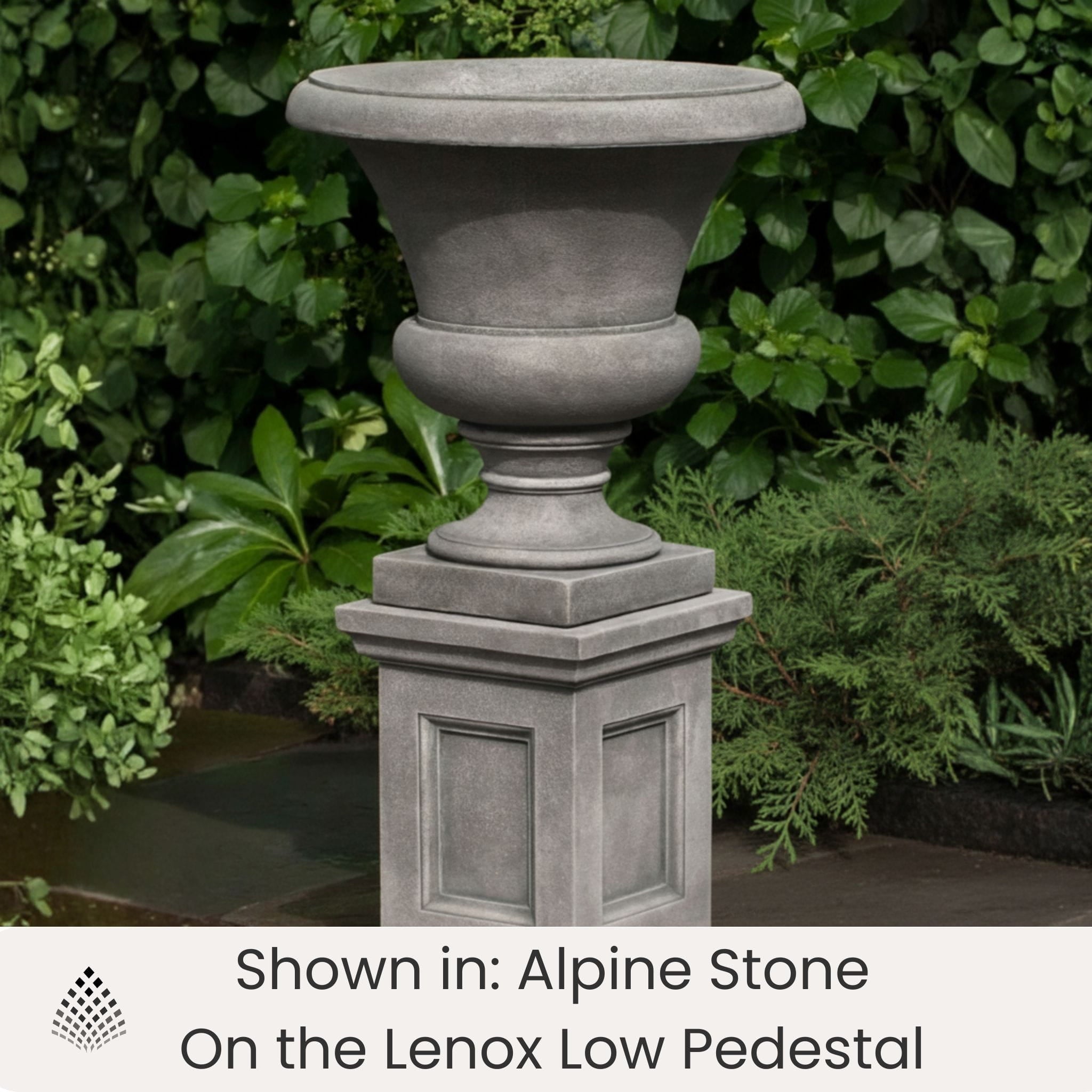 Mt. Airy Concrete Urn Planter - Campania #P646