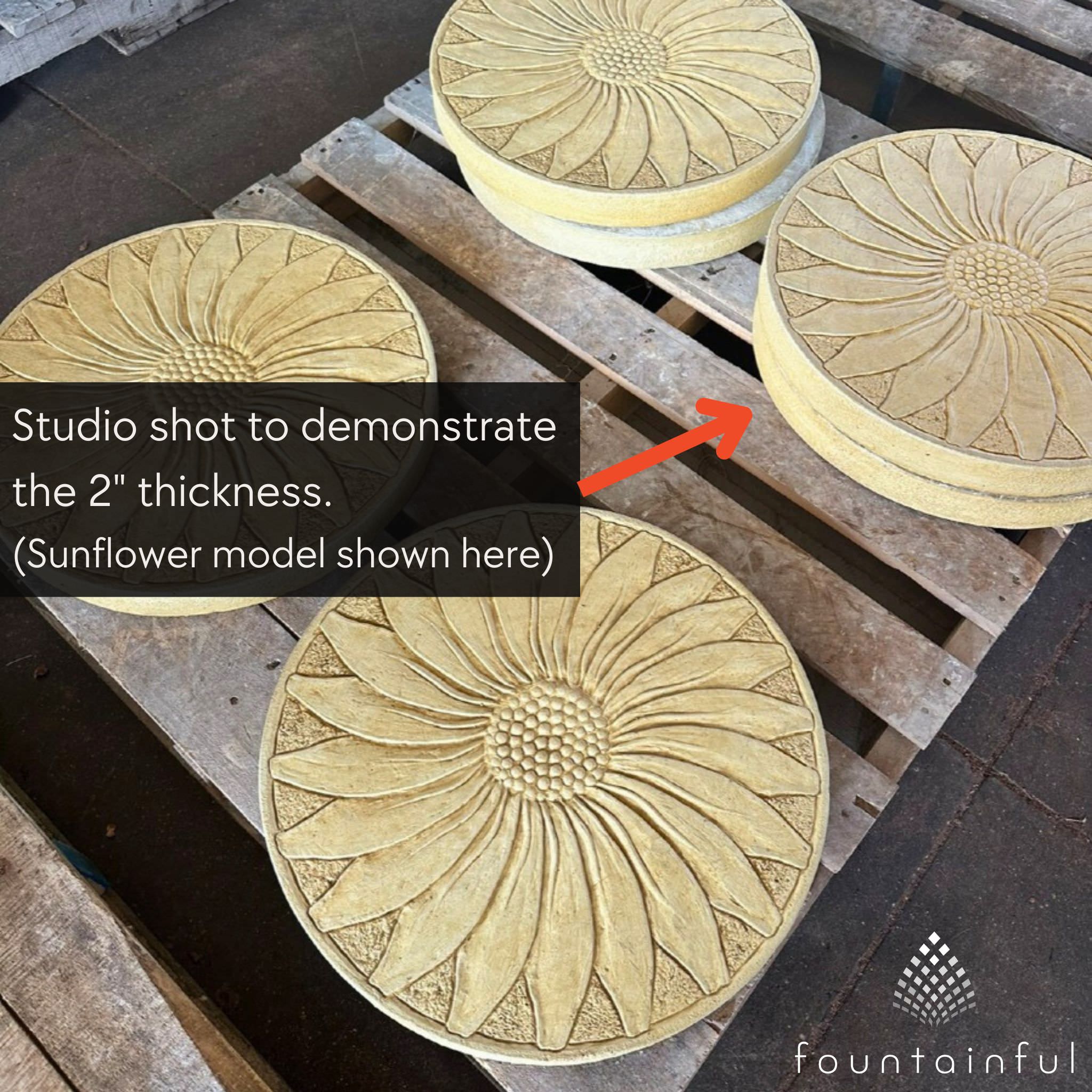 Flip Flop Concrete Stepping Stones - Massarellis #1903 and #1904