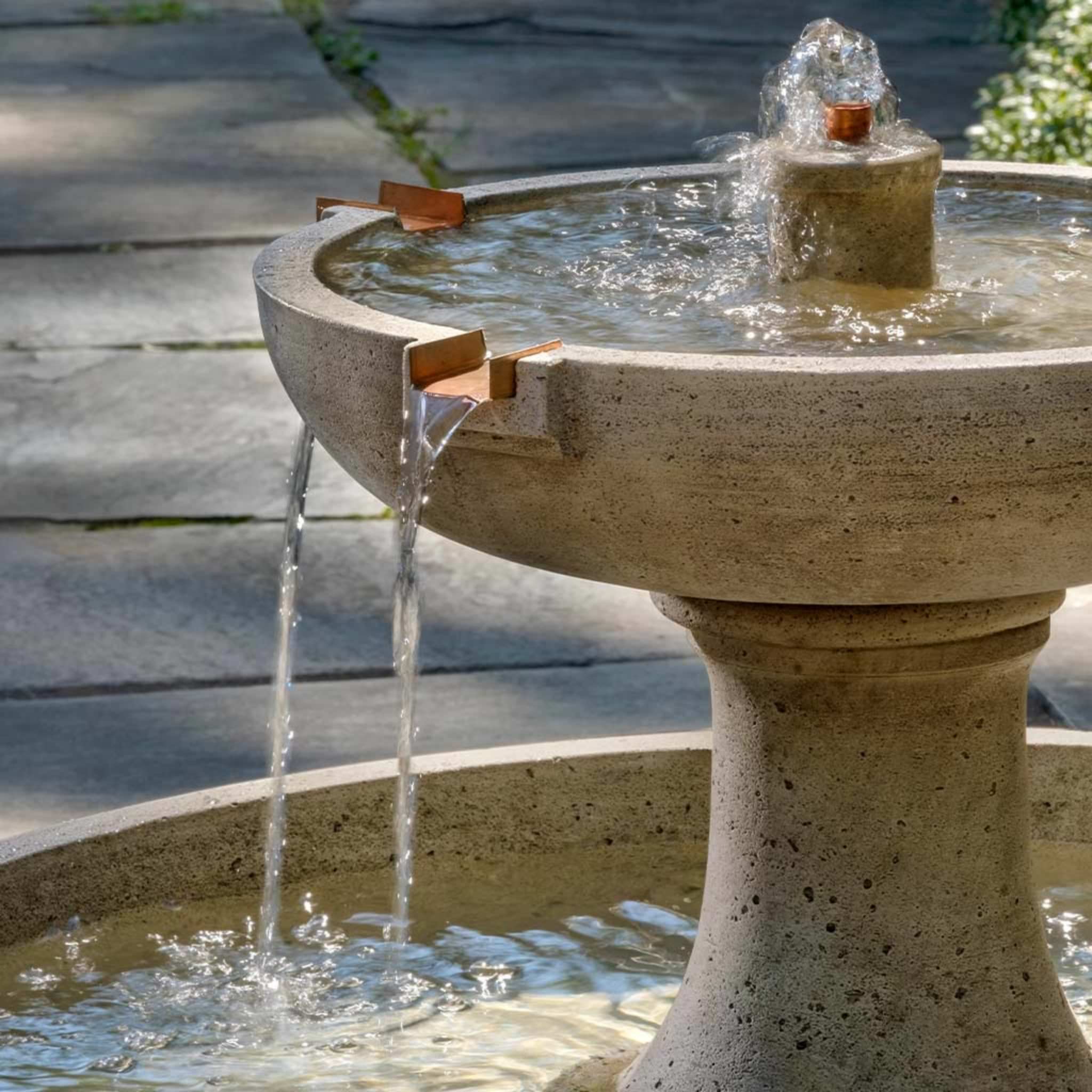 Sanibel Concrete Pond Fountain - Campania #FT437