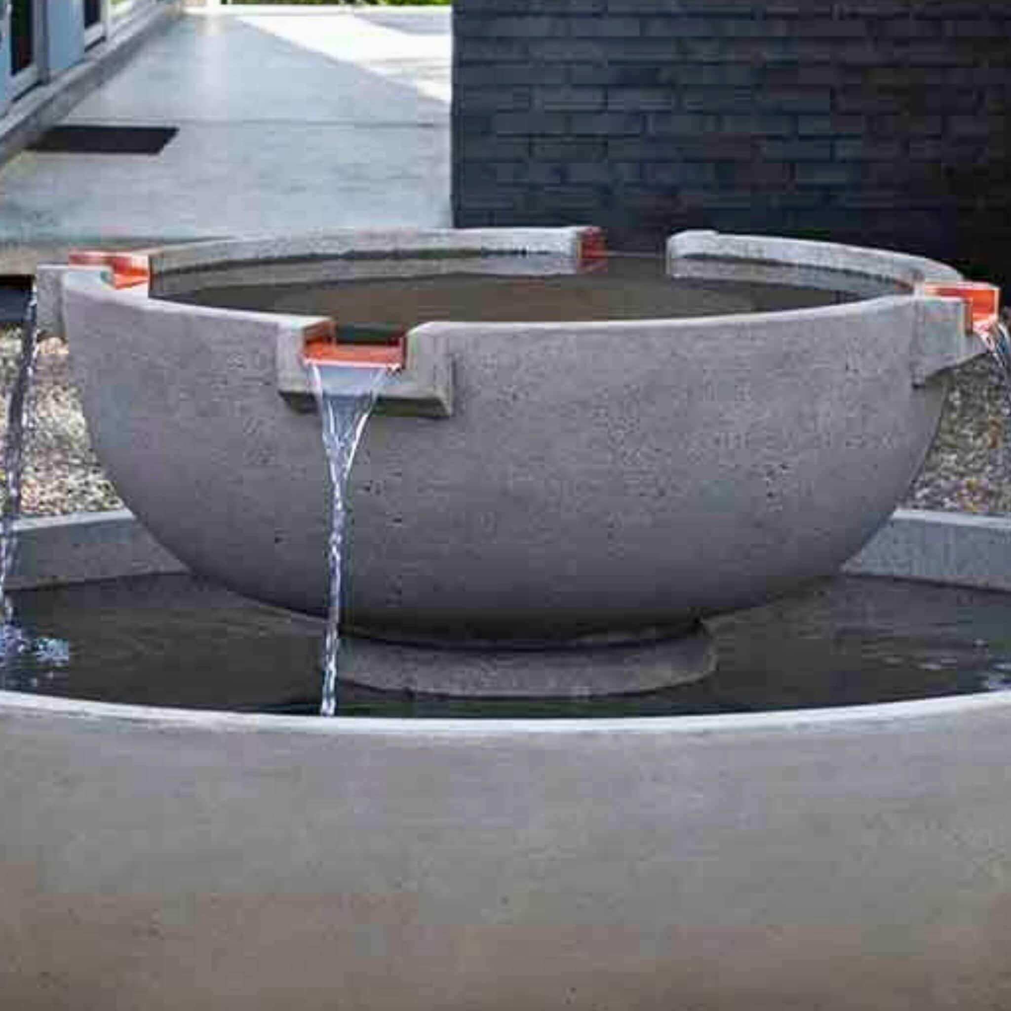 Del Rey Concrete Fountain - Campania #FT306