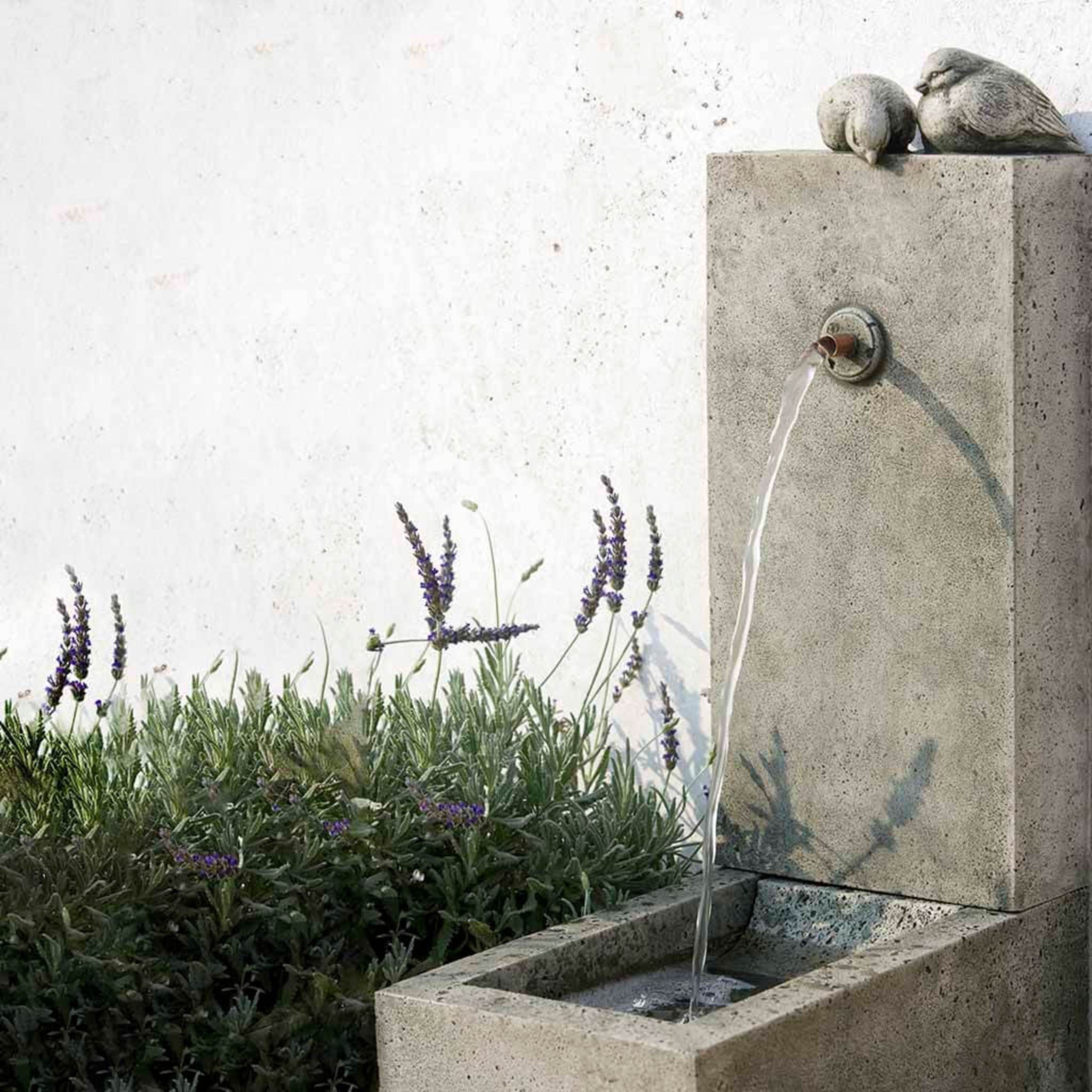 Bird Element Concrete Wall Fountain - Campania #FT136