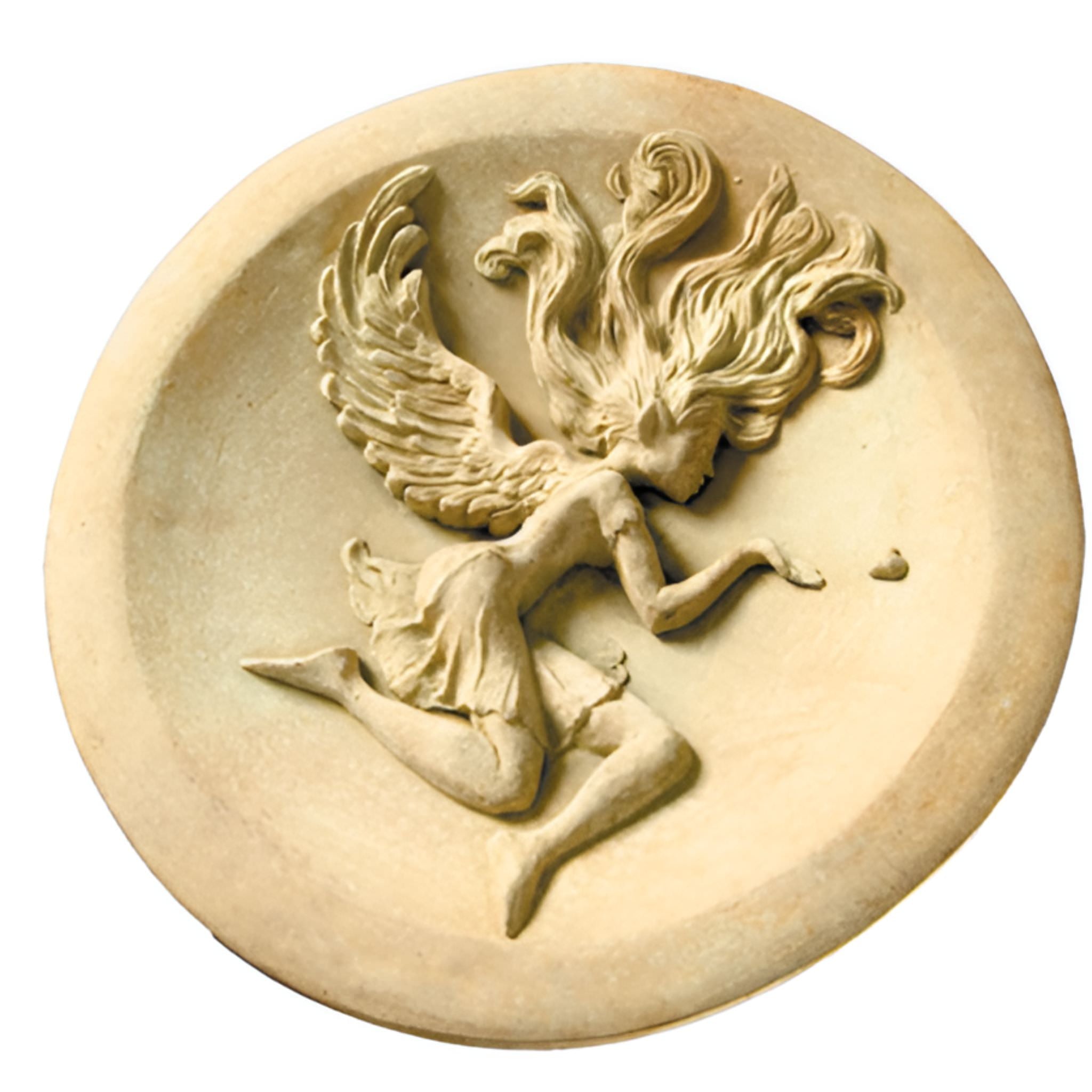 Fairy Concrete Birdbath - Thumbnail 2
