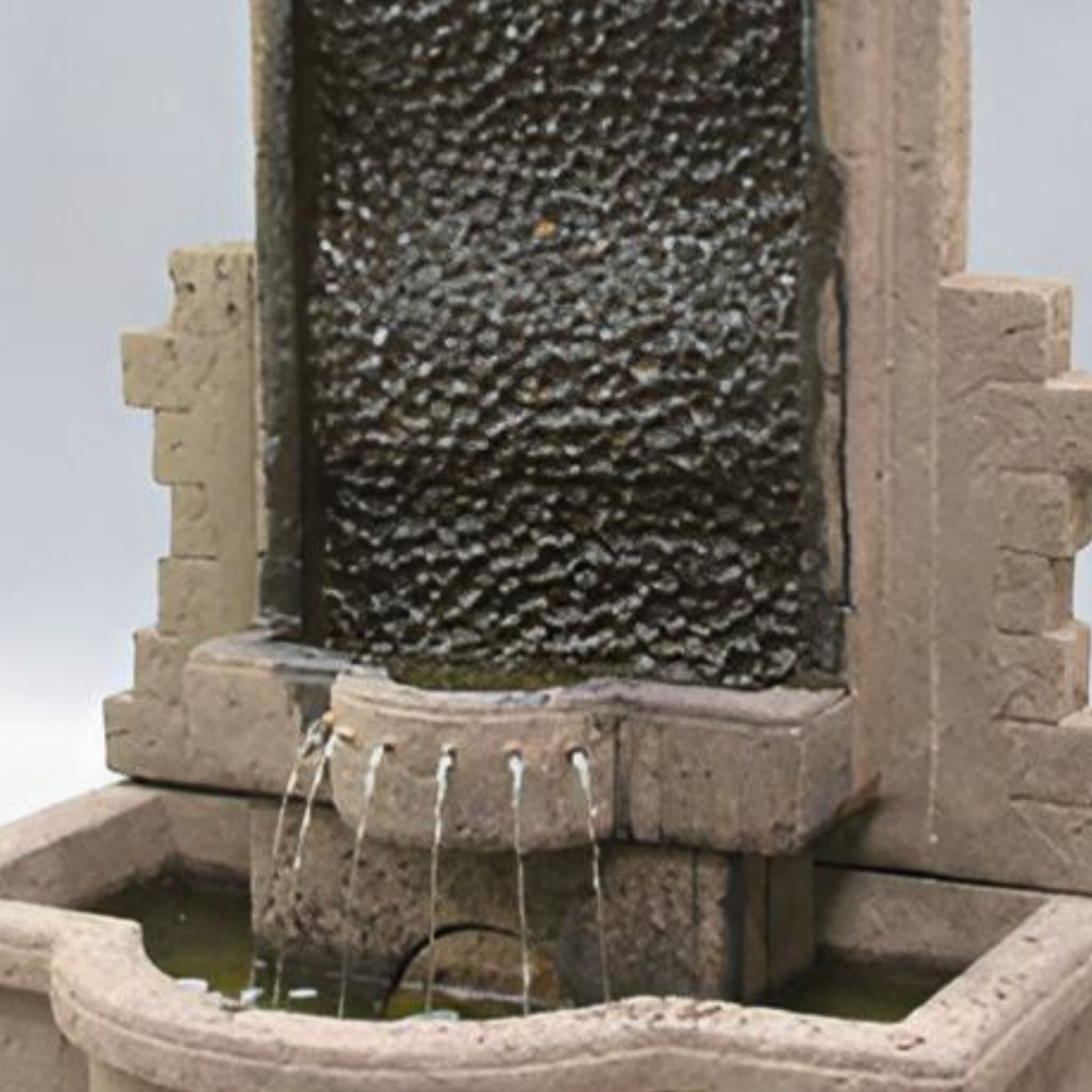 Tranquility Concrete Wall Fountain - Fiore #LG136