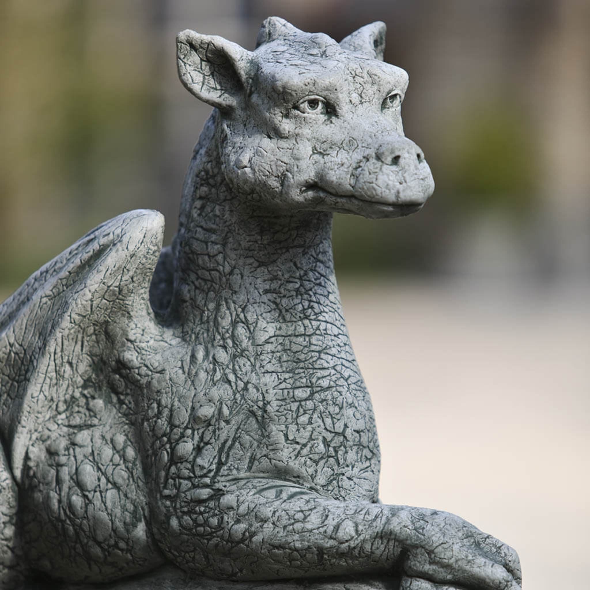Yolande Concrete Dragon Statue - Campania