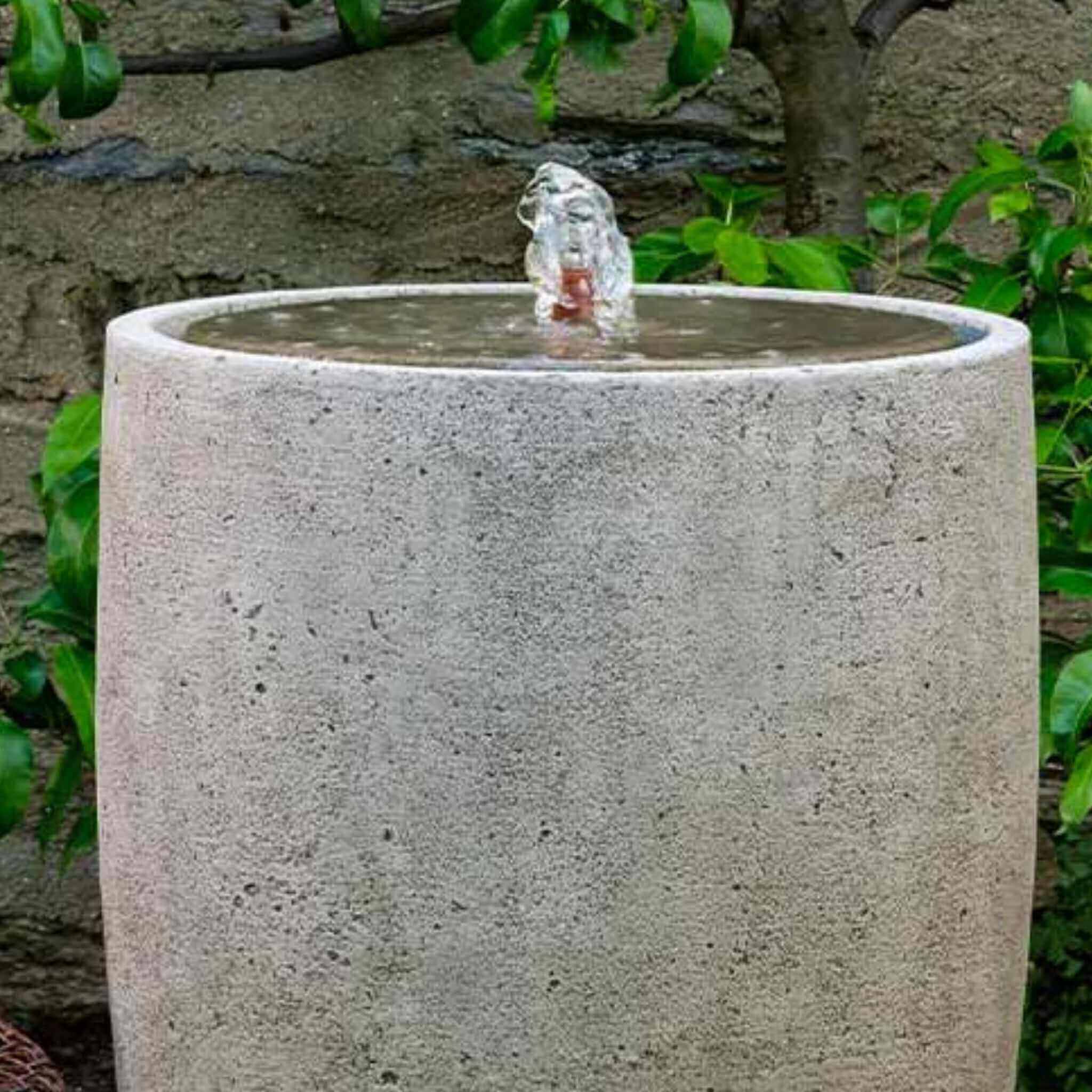 Manzanita Concrete Urn Fountain - Campania