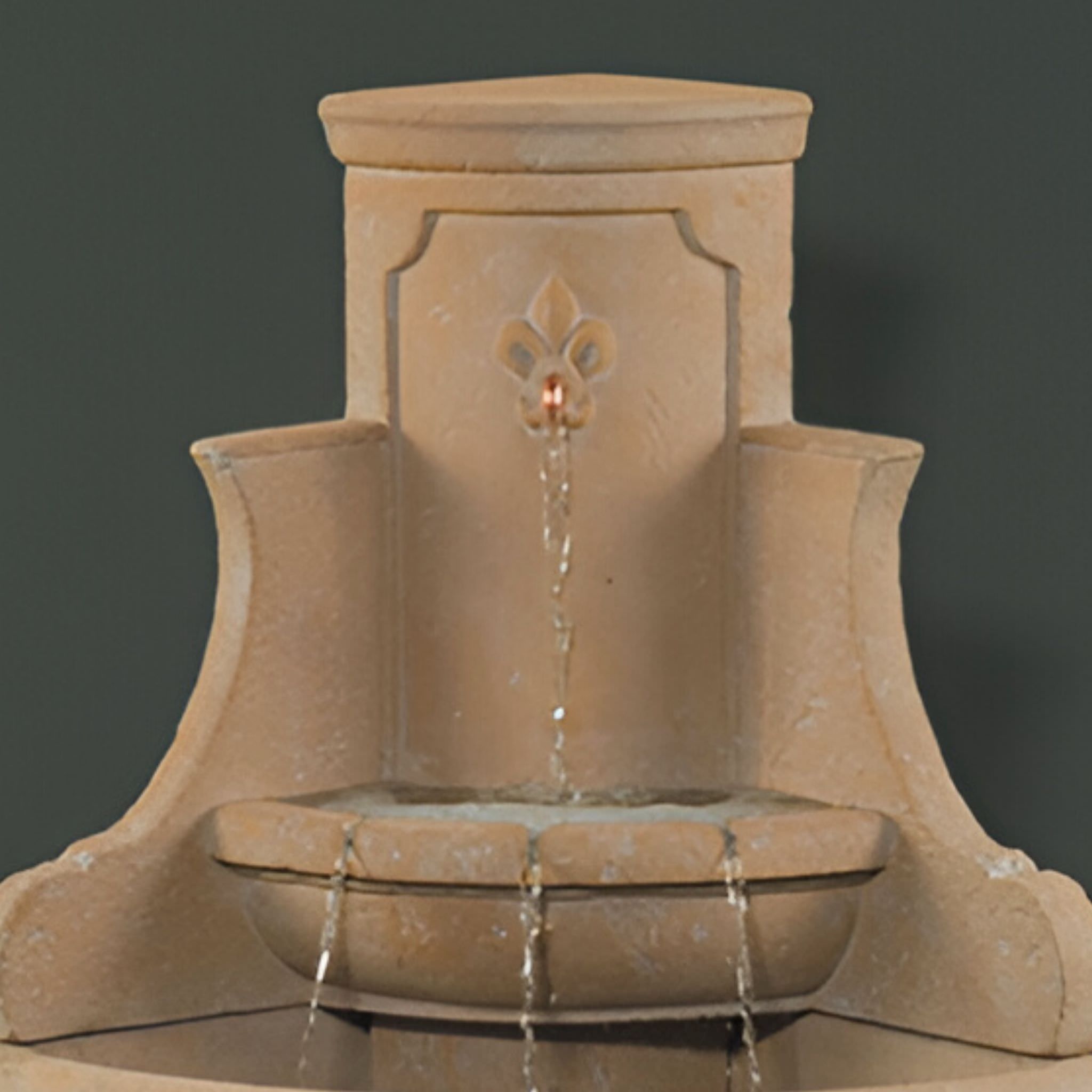 Iris Corner Wall Fountain - Fiore #LG119