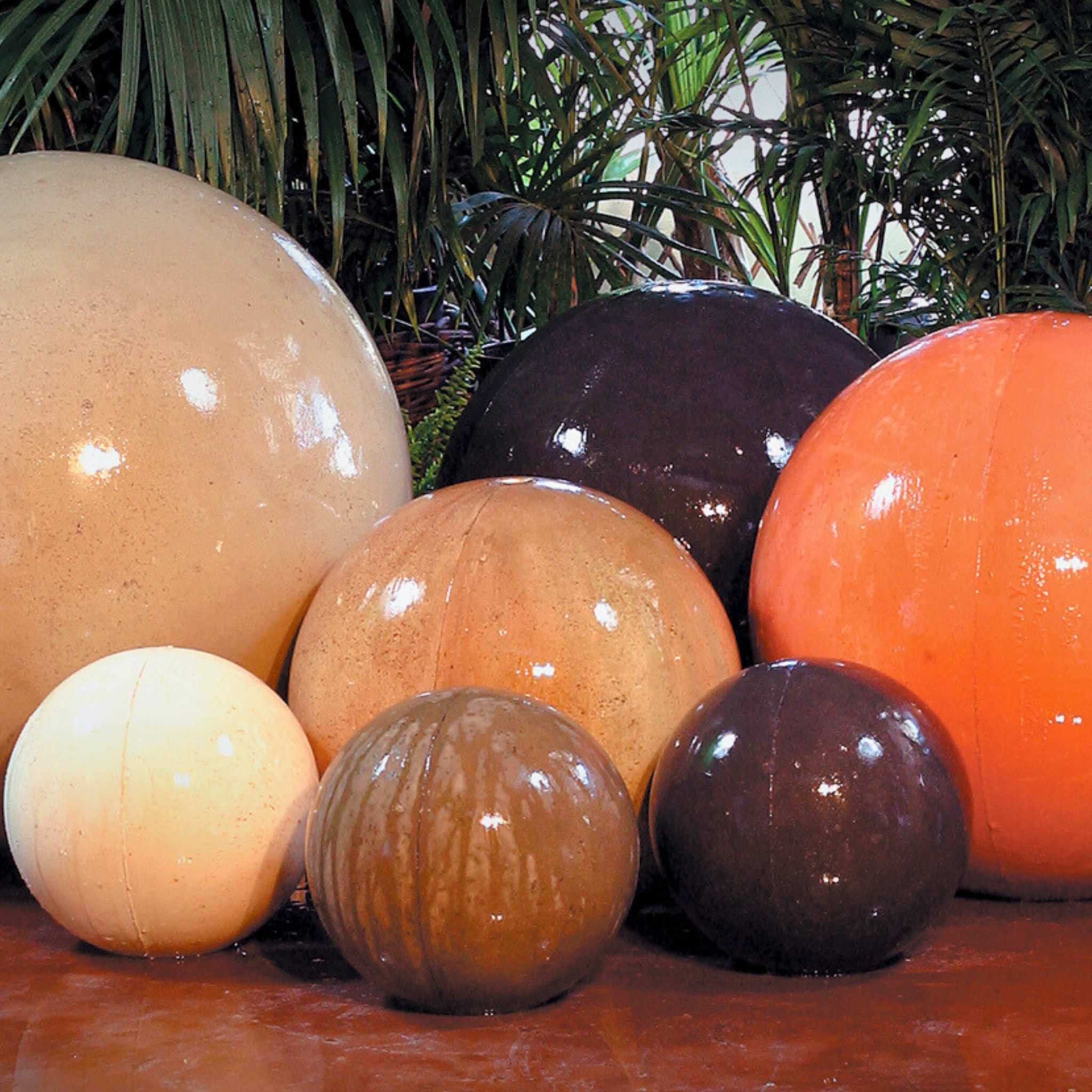 Modern Concrete Garden Spheres - GIST