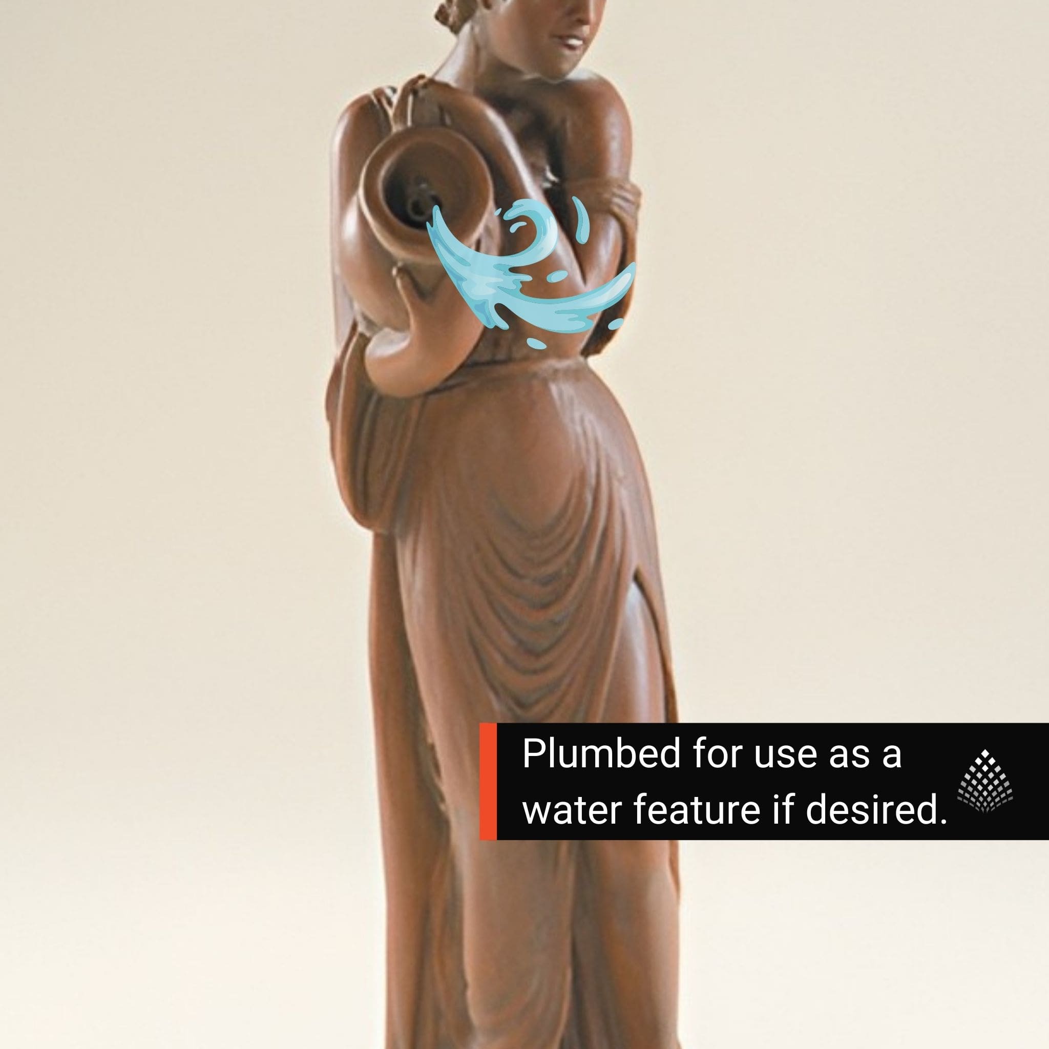 Sophia Concrete Garden Statue - Fiore #204