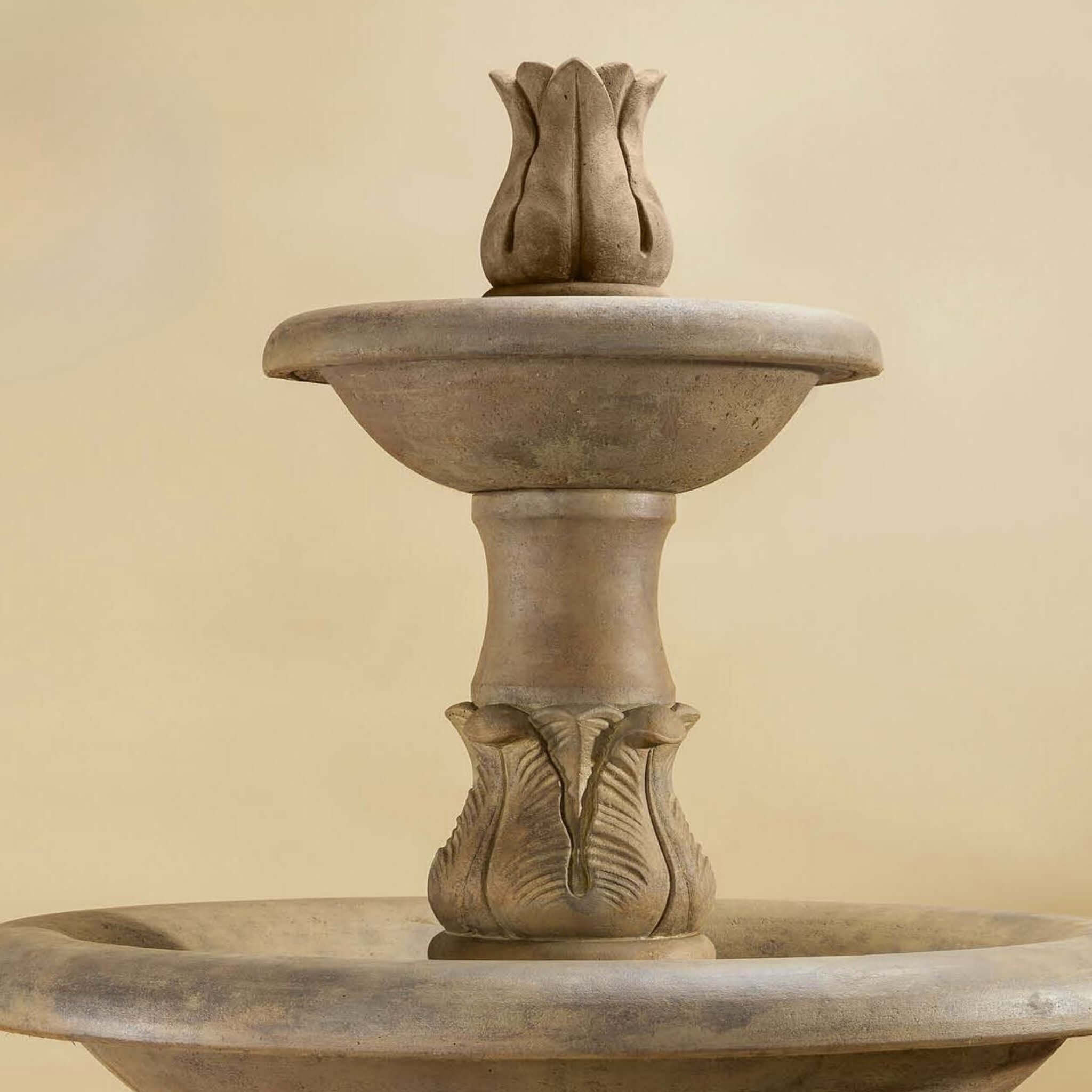 Giannini Garden Ornaments Folium Fountain - Thumbnail 5