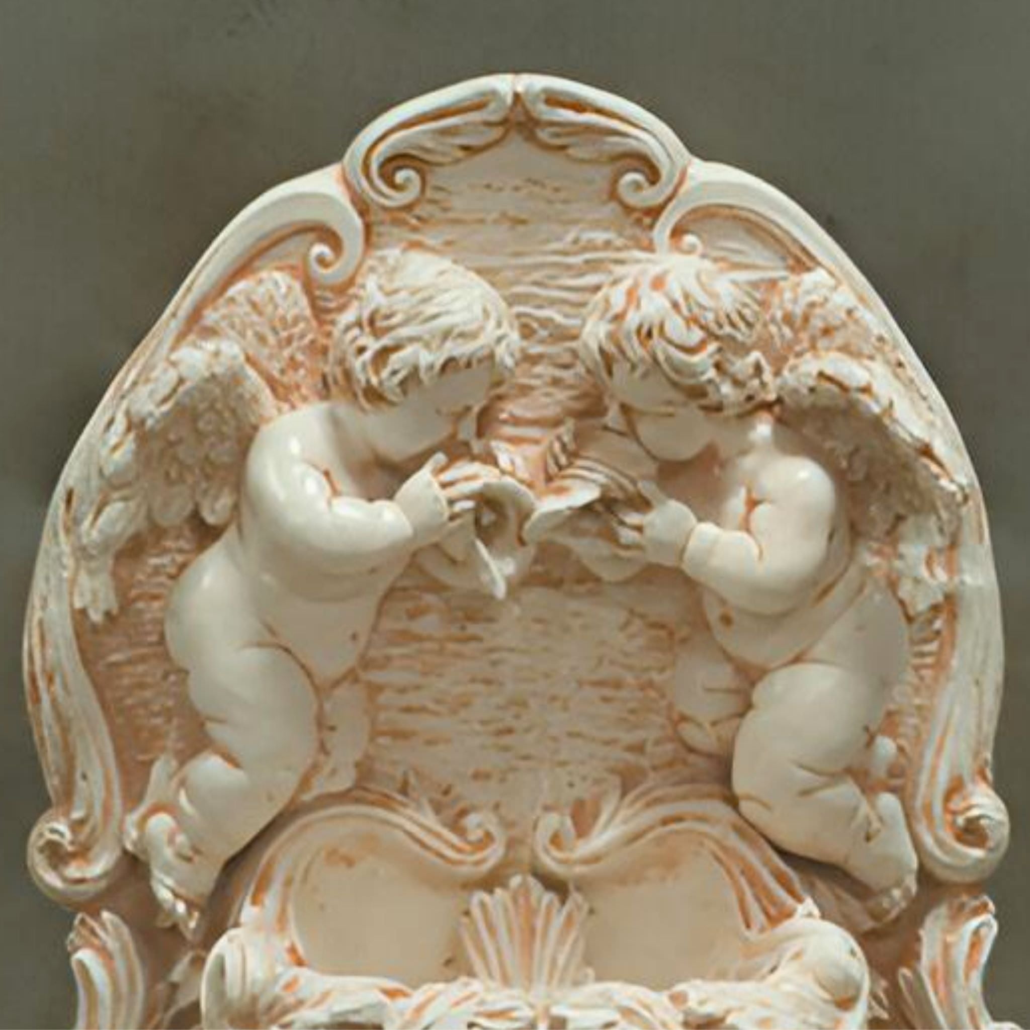 Angel Hanging Concrete Wall Fountain - Fiore #2025 - Thumbnail 2