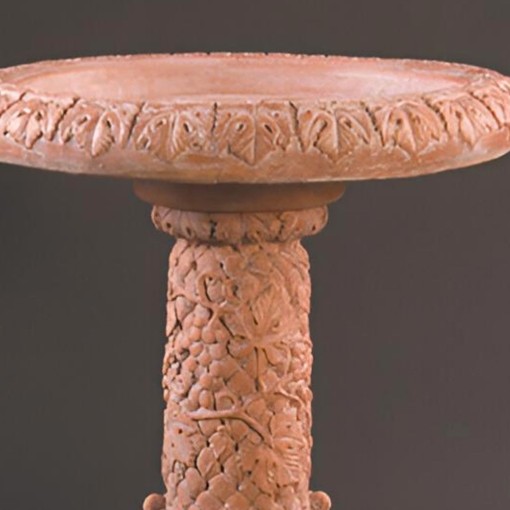 Grape Concrete Bird Bath - Fiore #418