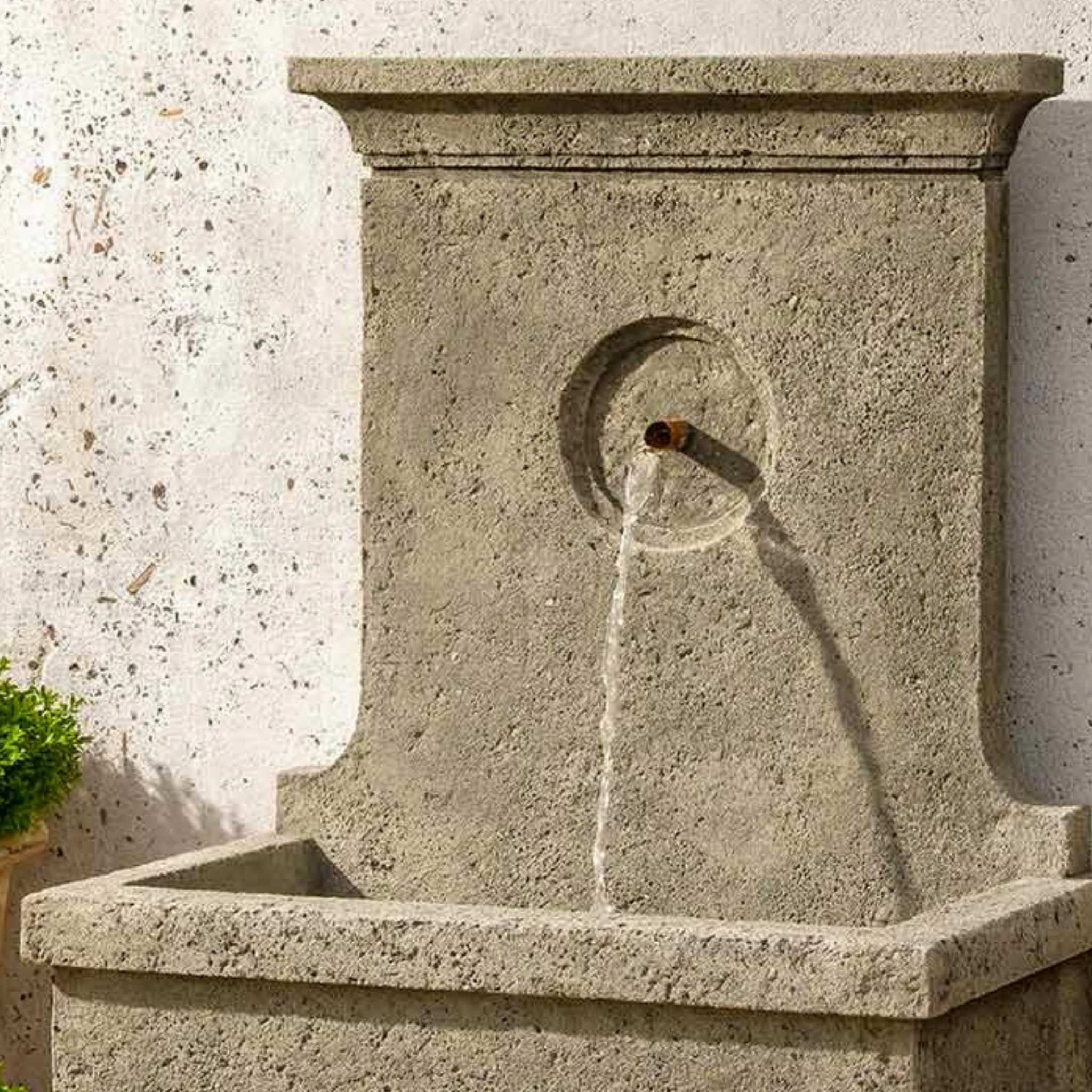 Arles Concrete Wall Fountain - Campania #FT385