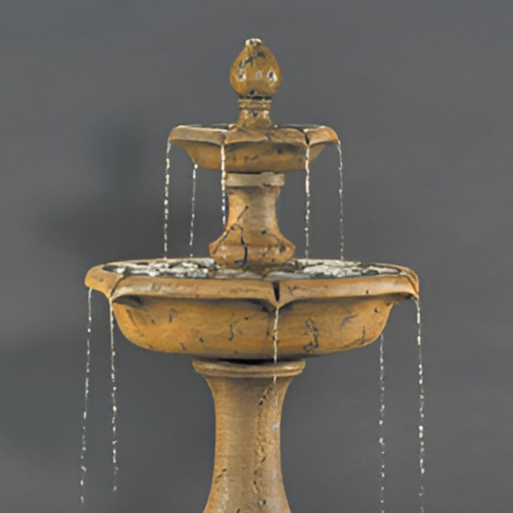 Verona 2-Tier Fountain w/55" Basin - Fiore #114FB