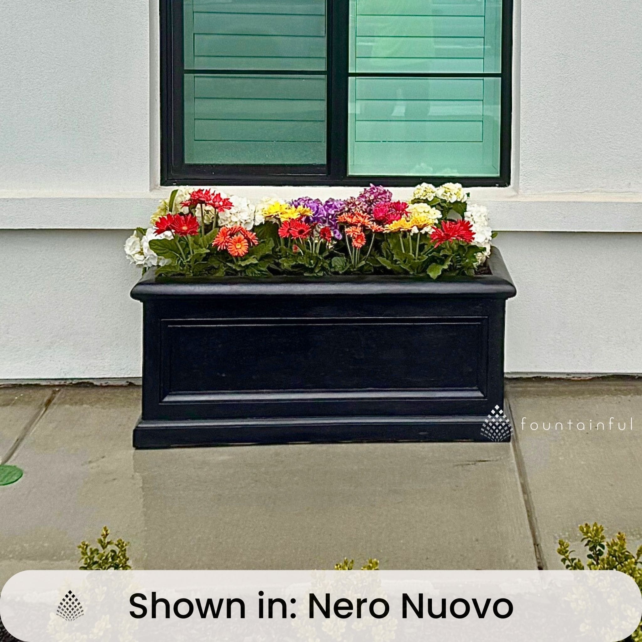 Campania International Orleans Window Box Planter - Thumbnail 3