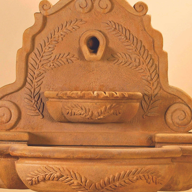 Olive Grove Concrete Wall Fountain - Giannini