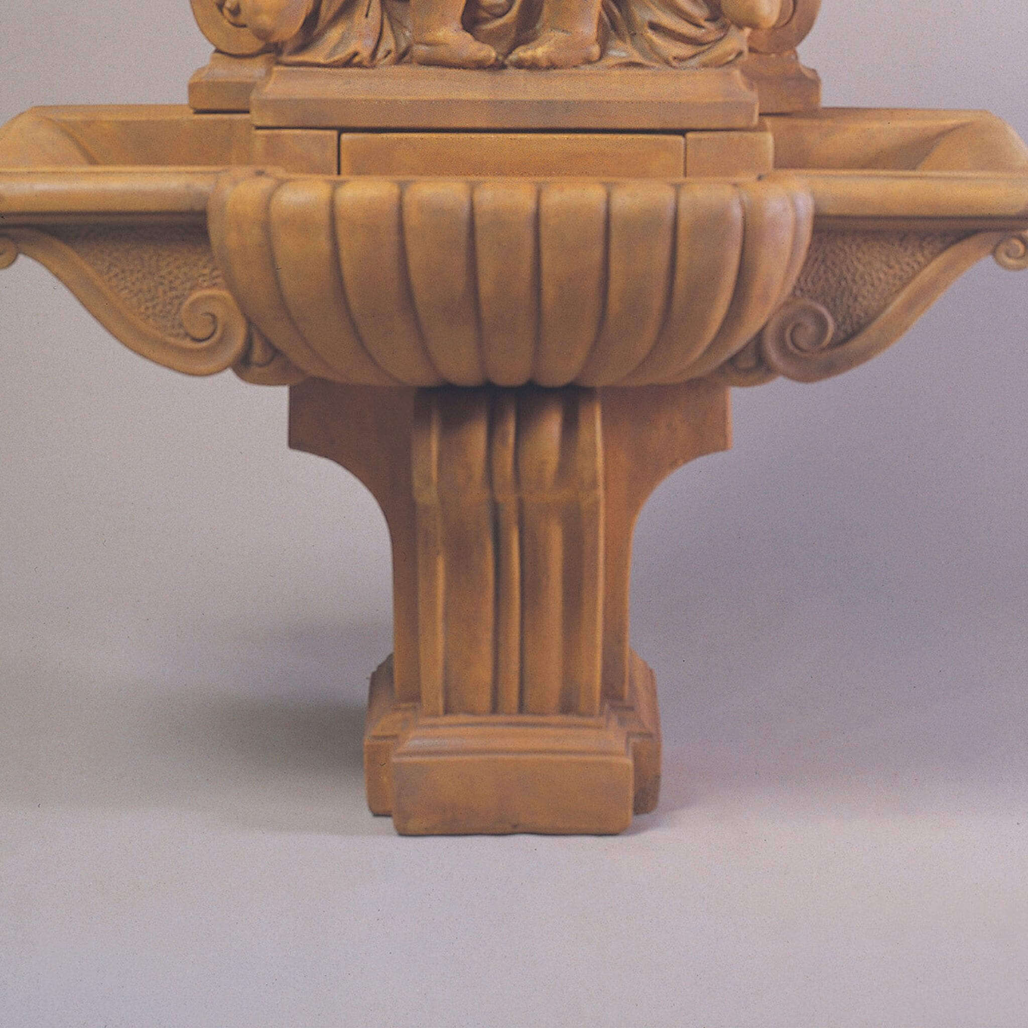 Donatello Lavabo Concrete Wall Fountain - Giannini Garden Ornaments