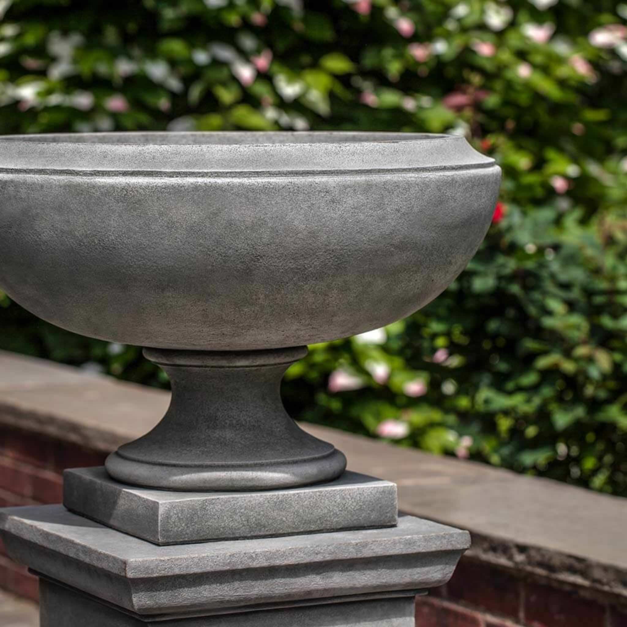 Jensen Small Concrete Urn Planter - Campania #P703