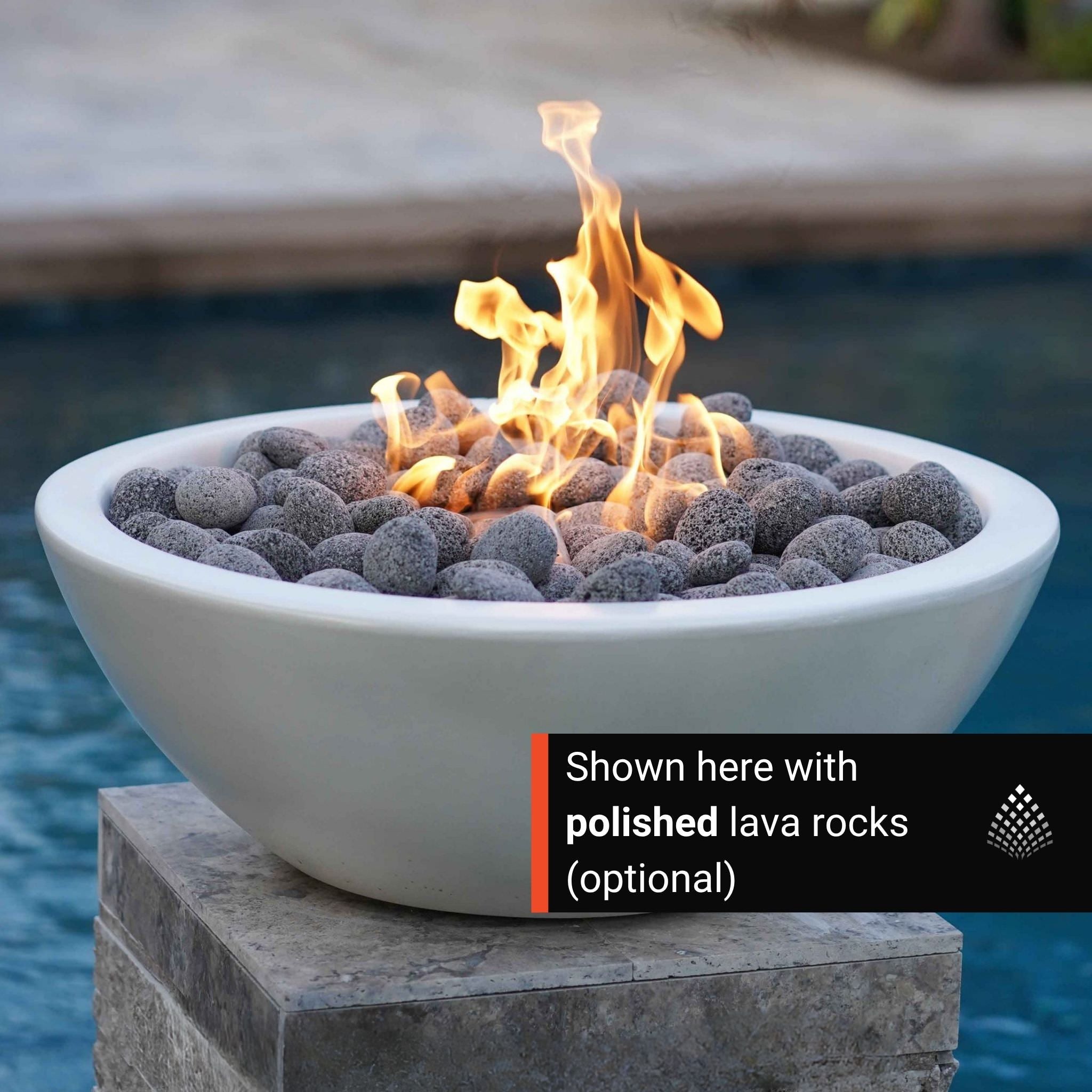 Sedona Concrete Fire Bowl - The Outdoor Plus
