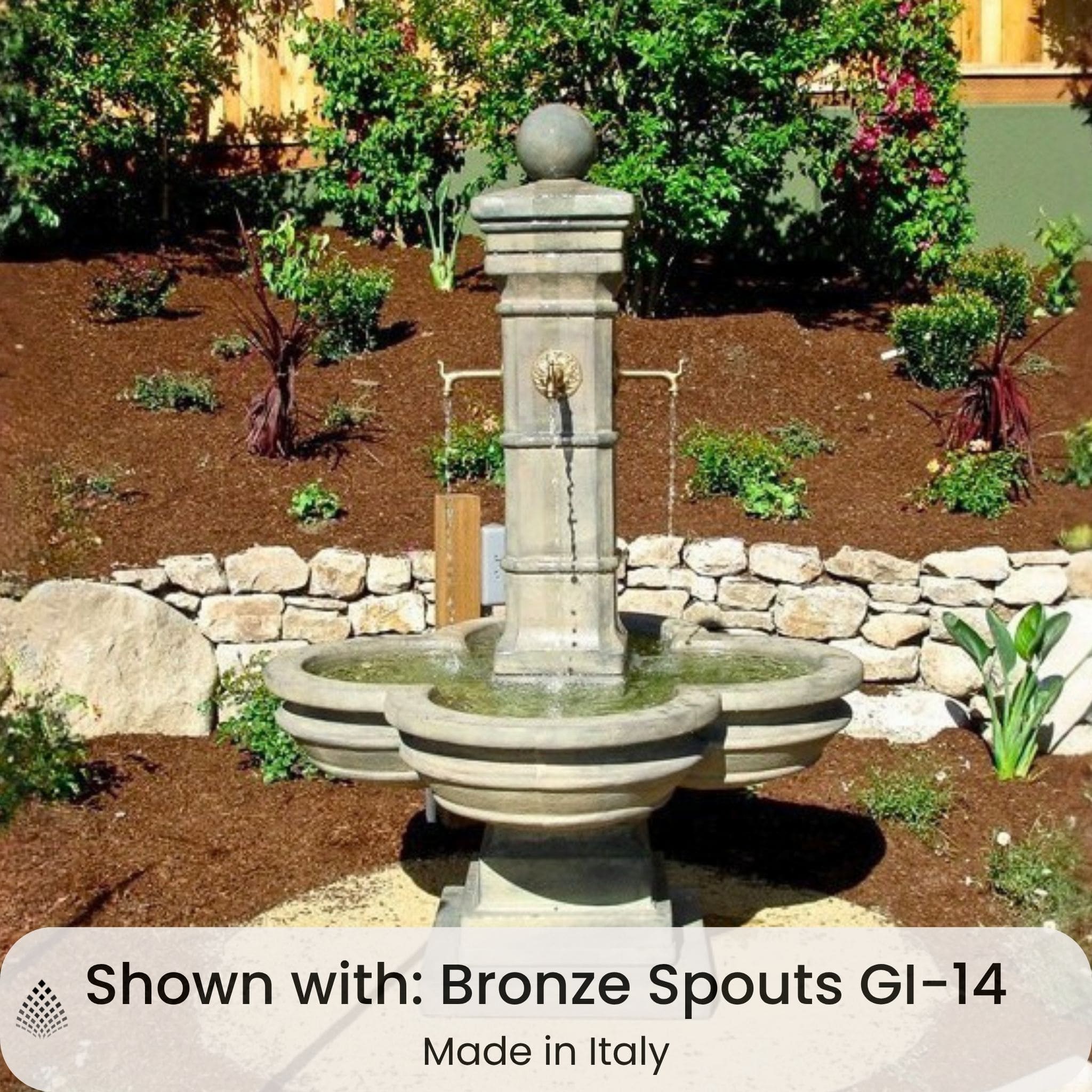Grand Avignon Courtyard Fountain - Giannini #1595