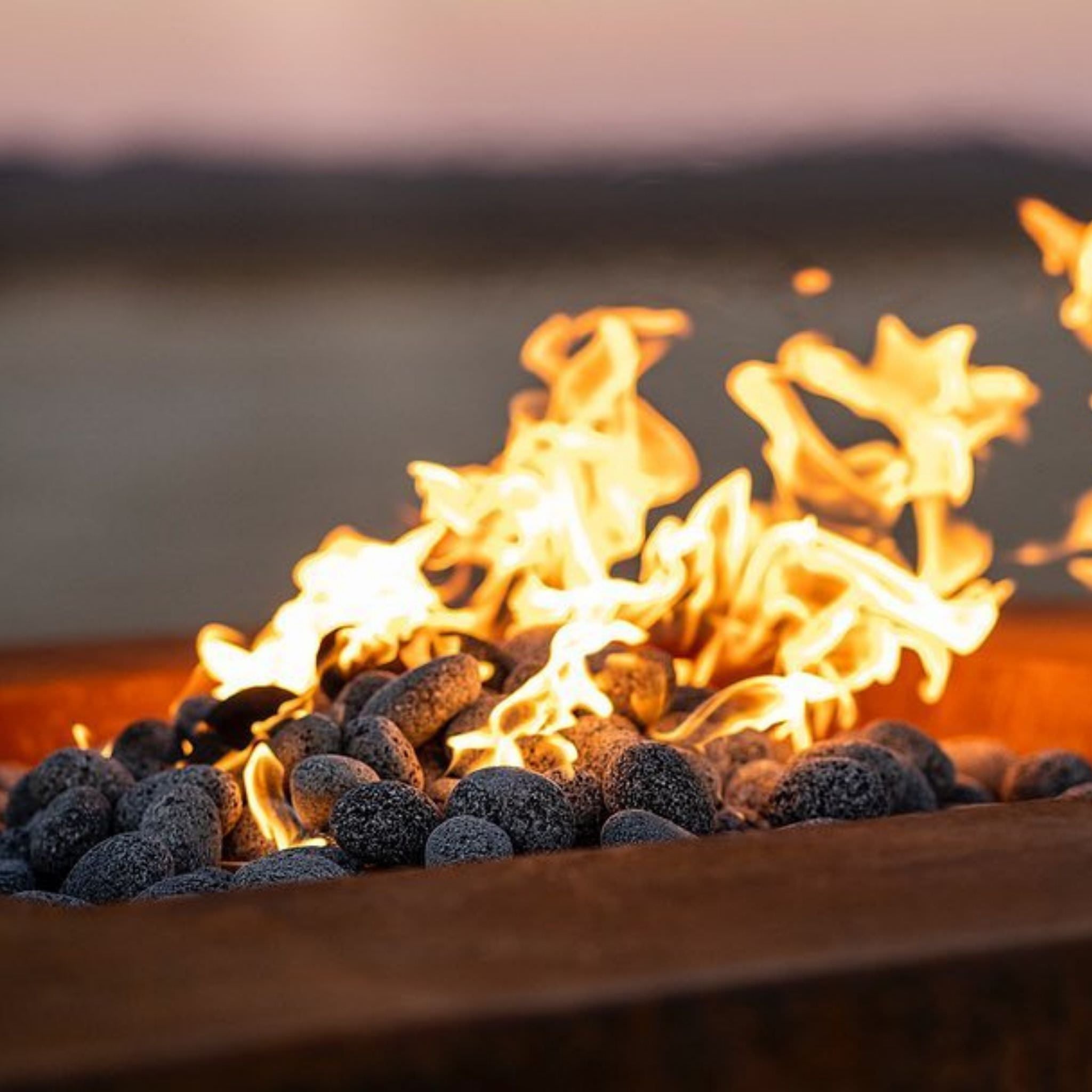 Cabo Metals Collection Square Gas Fire Pits - Outdoor Plus