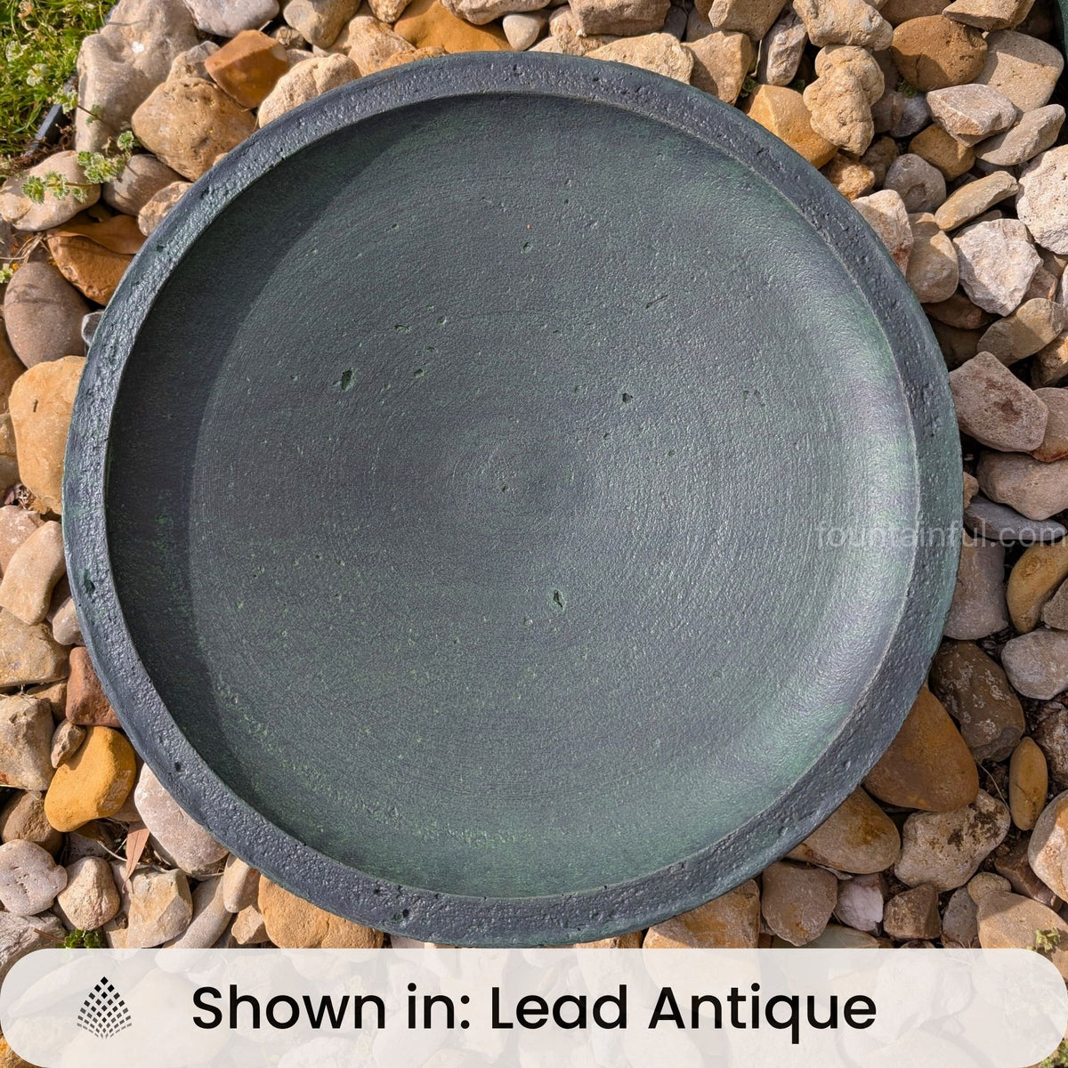 Roxie Concrete Bird Bath - Campania #B205