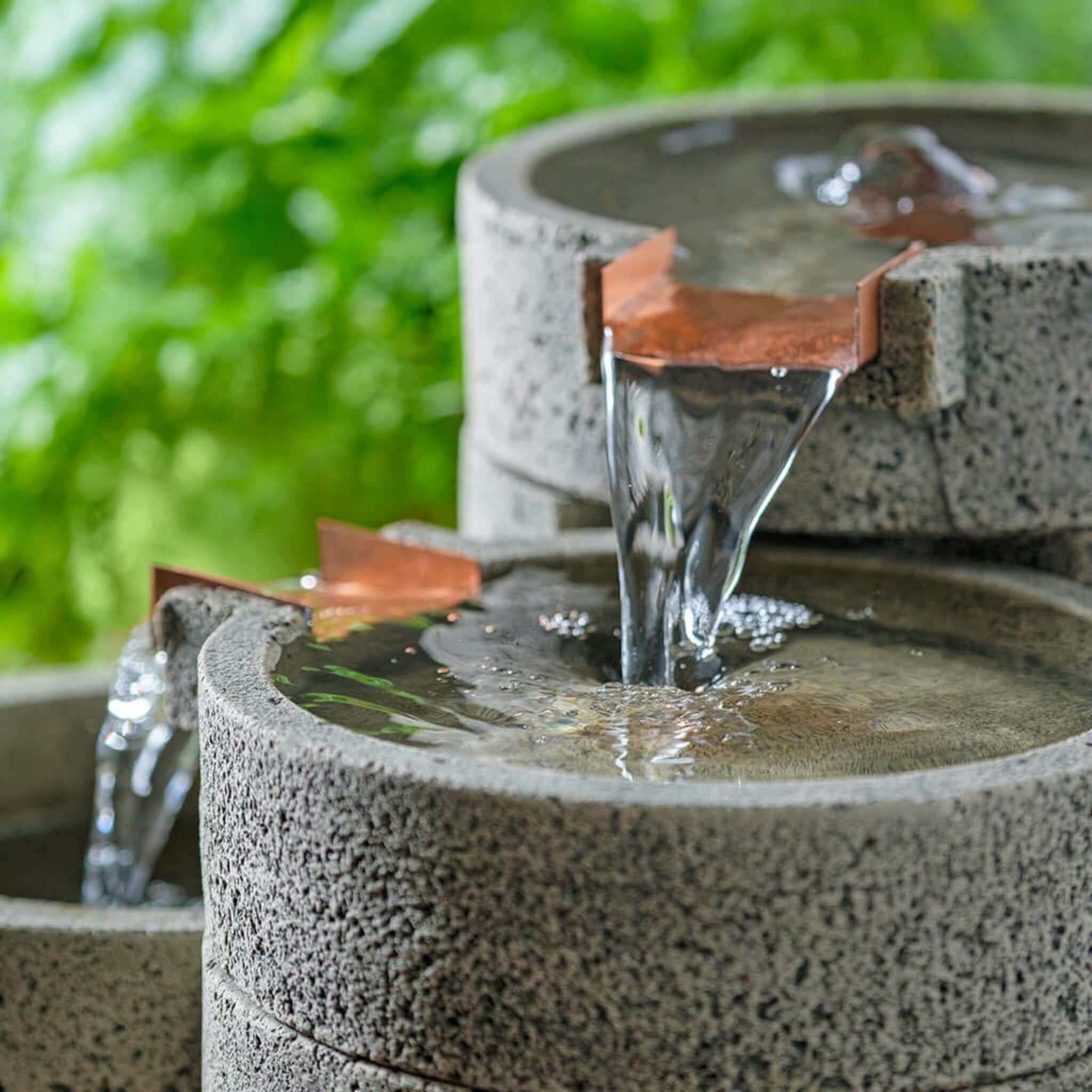 Venn Concrete Tabletop Fountain