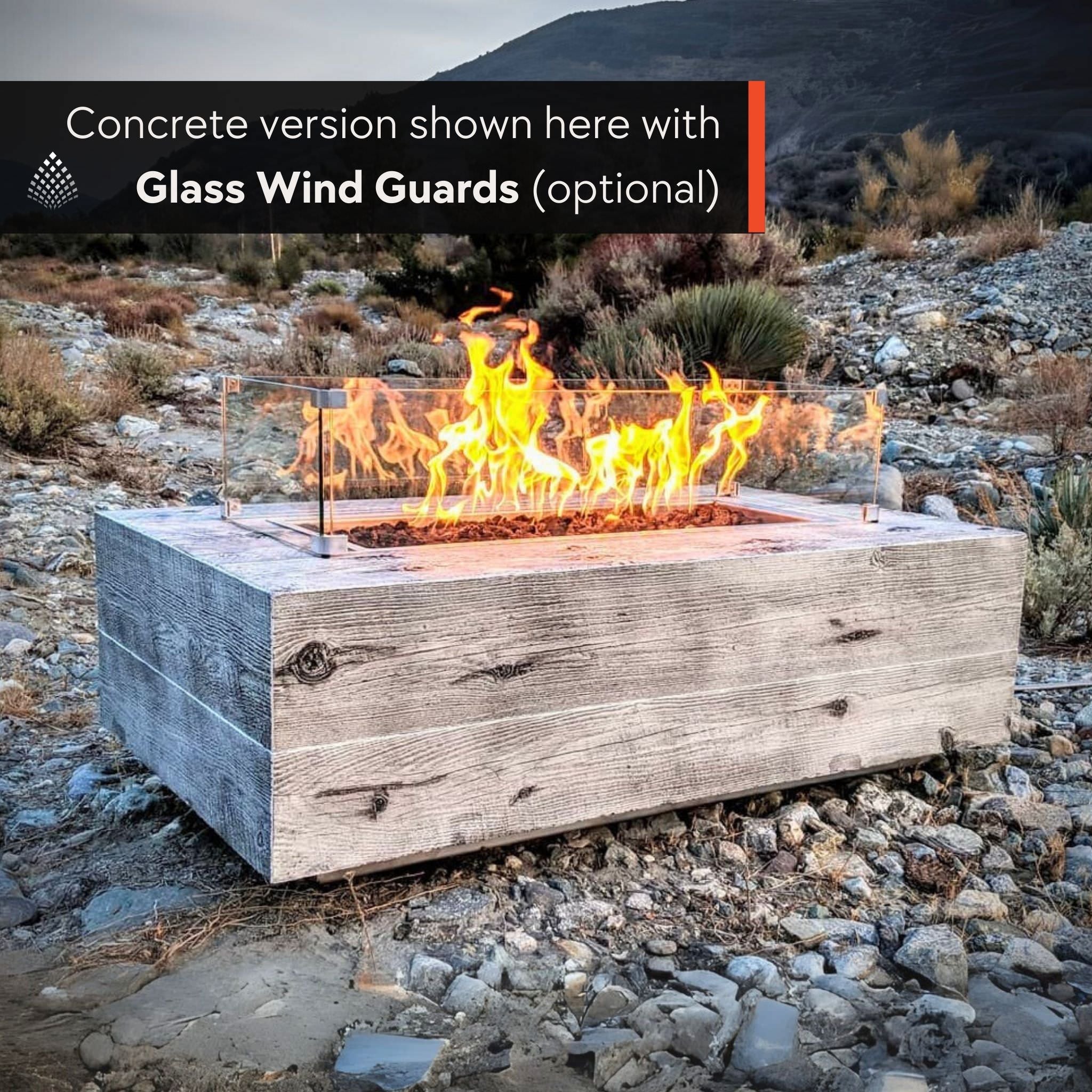 Coronado Gas Fire Pit in Luxury Metals - Outdoor Plus