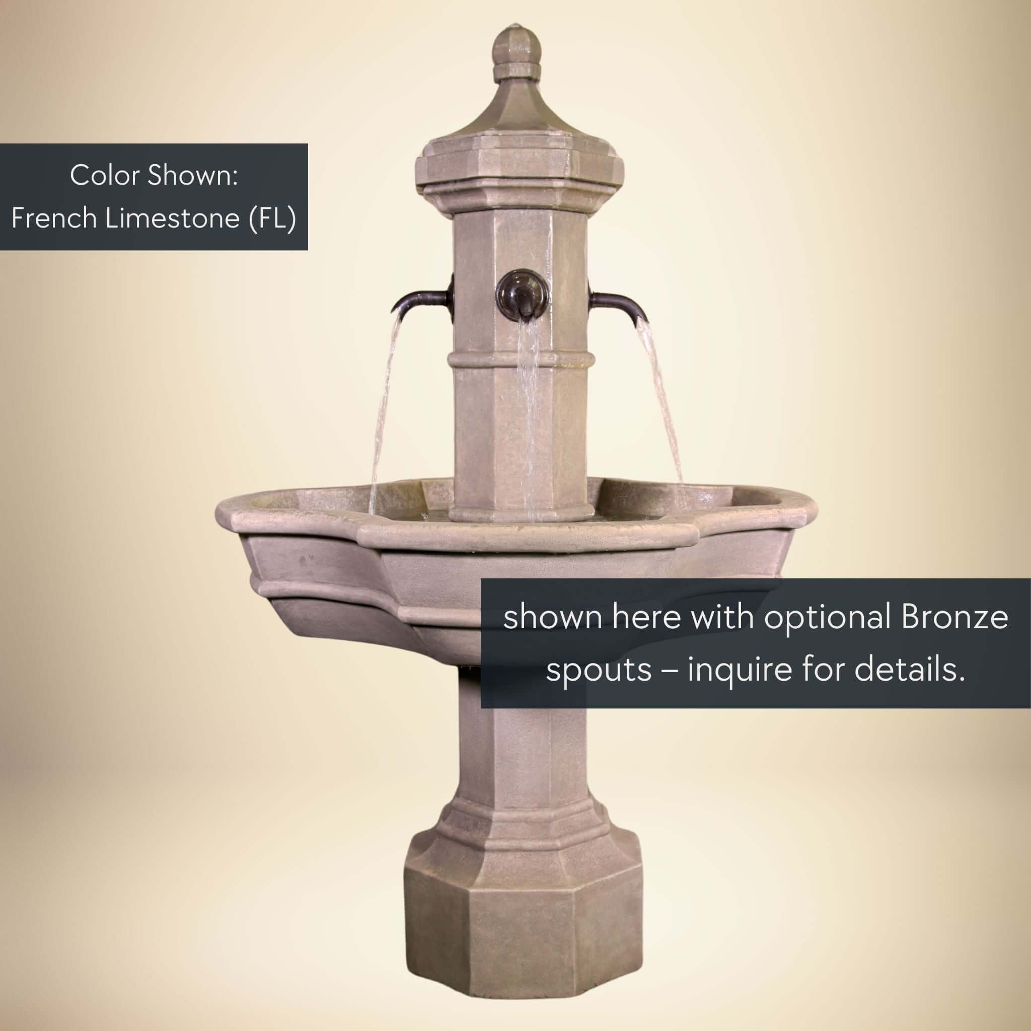 Roubaix Concrete Fountain - Giannini