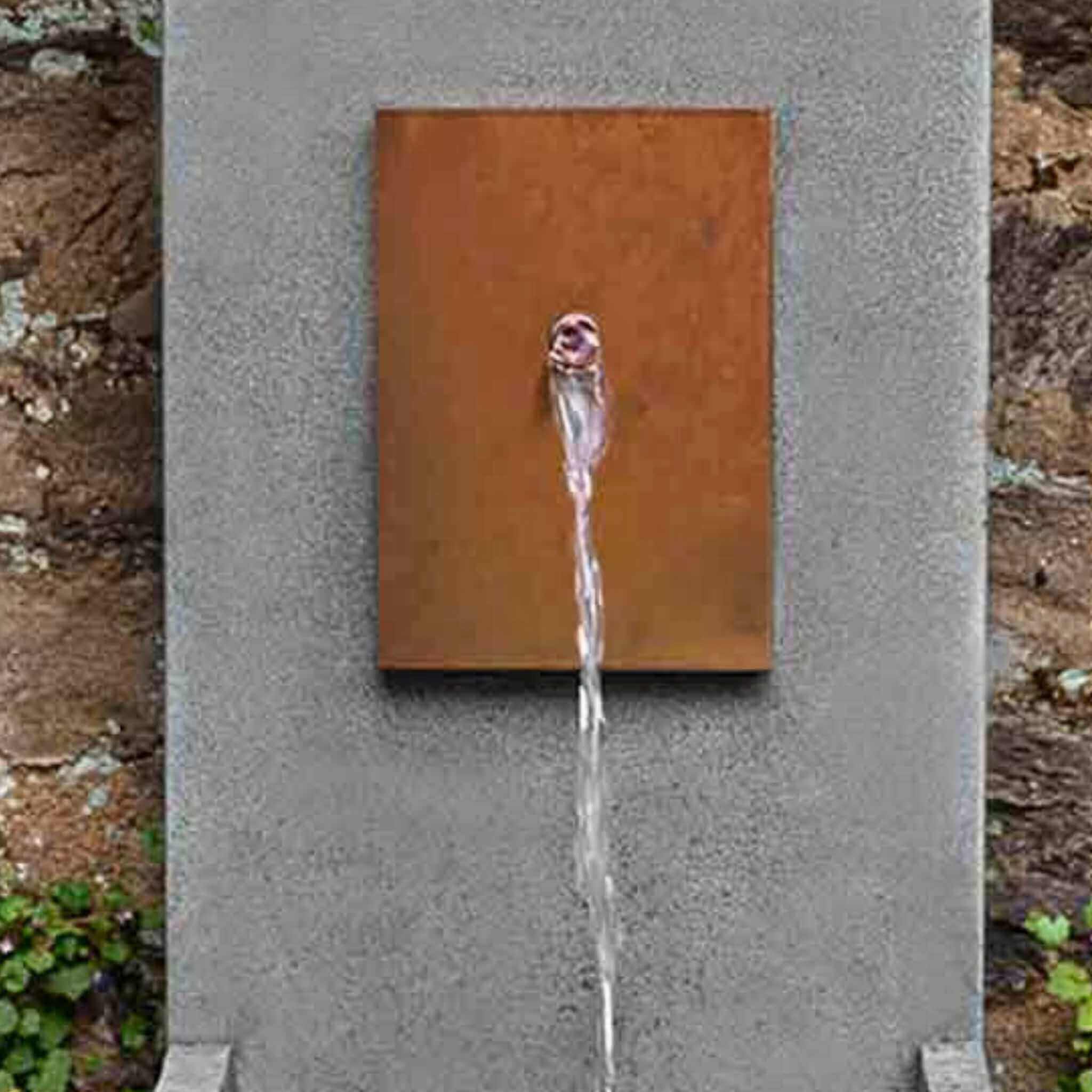 The MC4 Concrete Wall Fountain - Campania #FT339