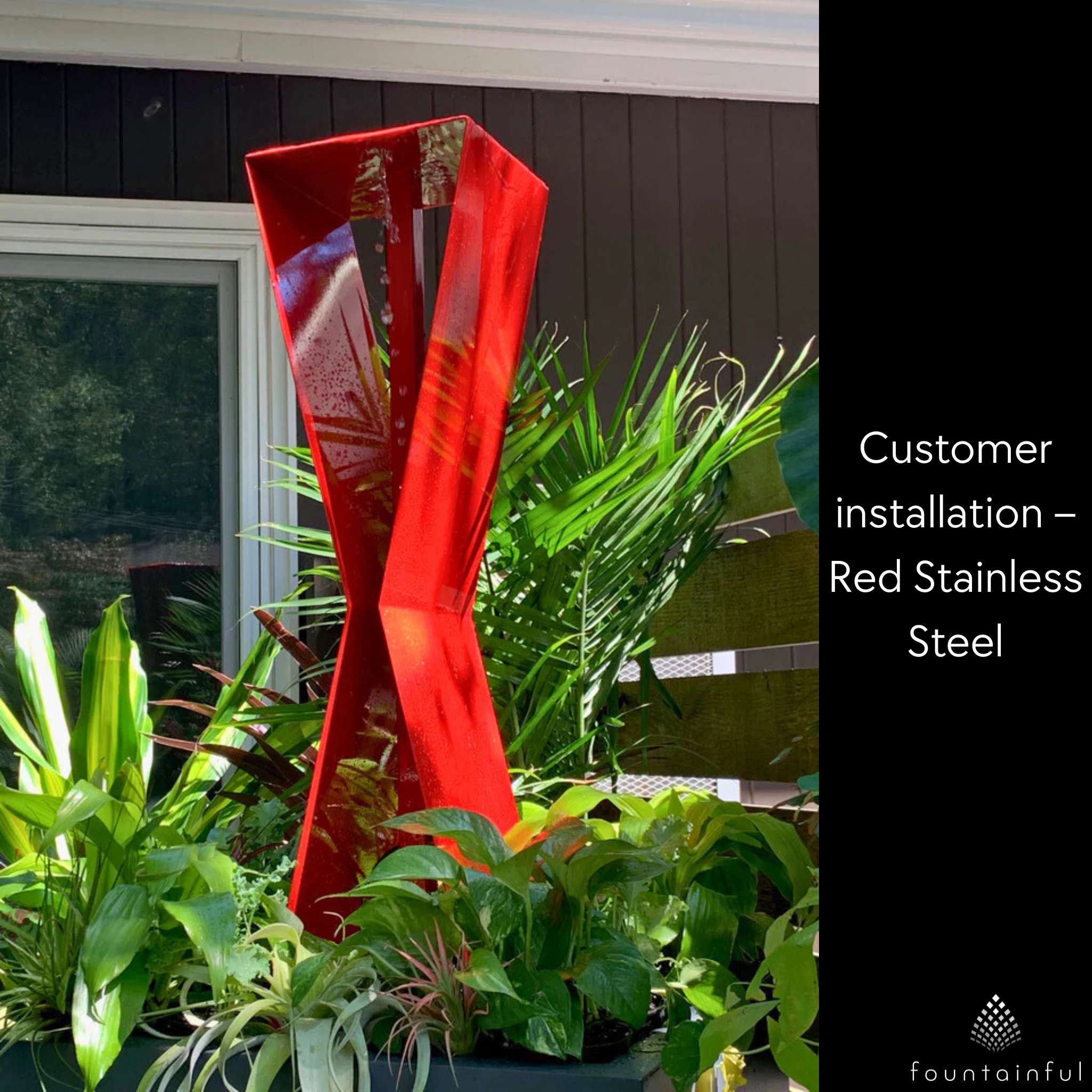 X2 Mini Modern Stainless Steel Fountain