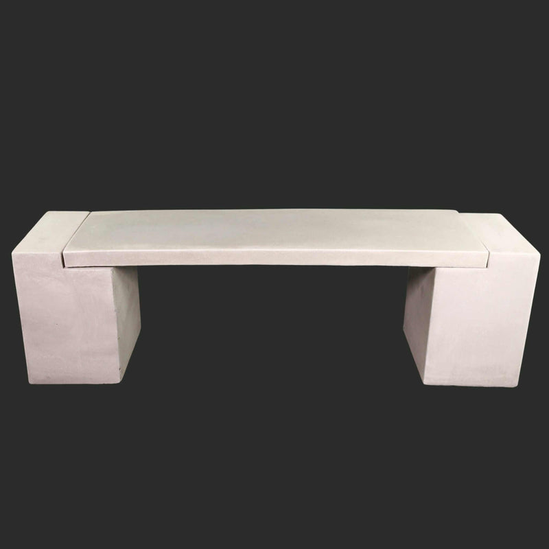 California Concrete Garden Bench  - Giannini