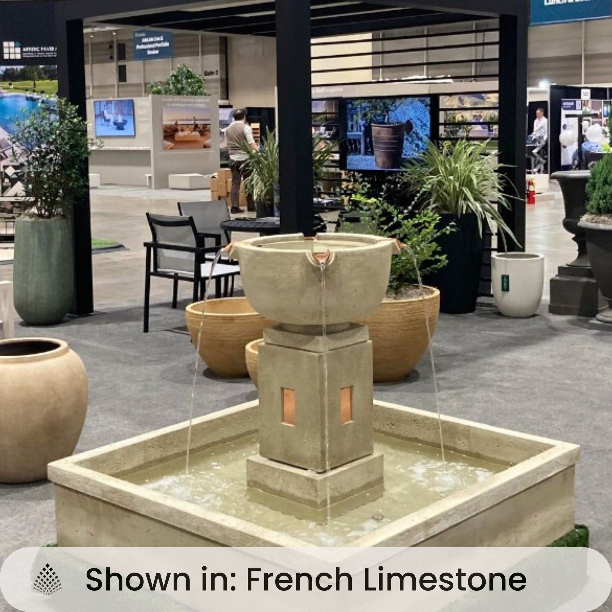 The Edo Concrete Fountain - Campania #FT418