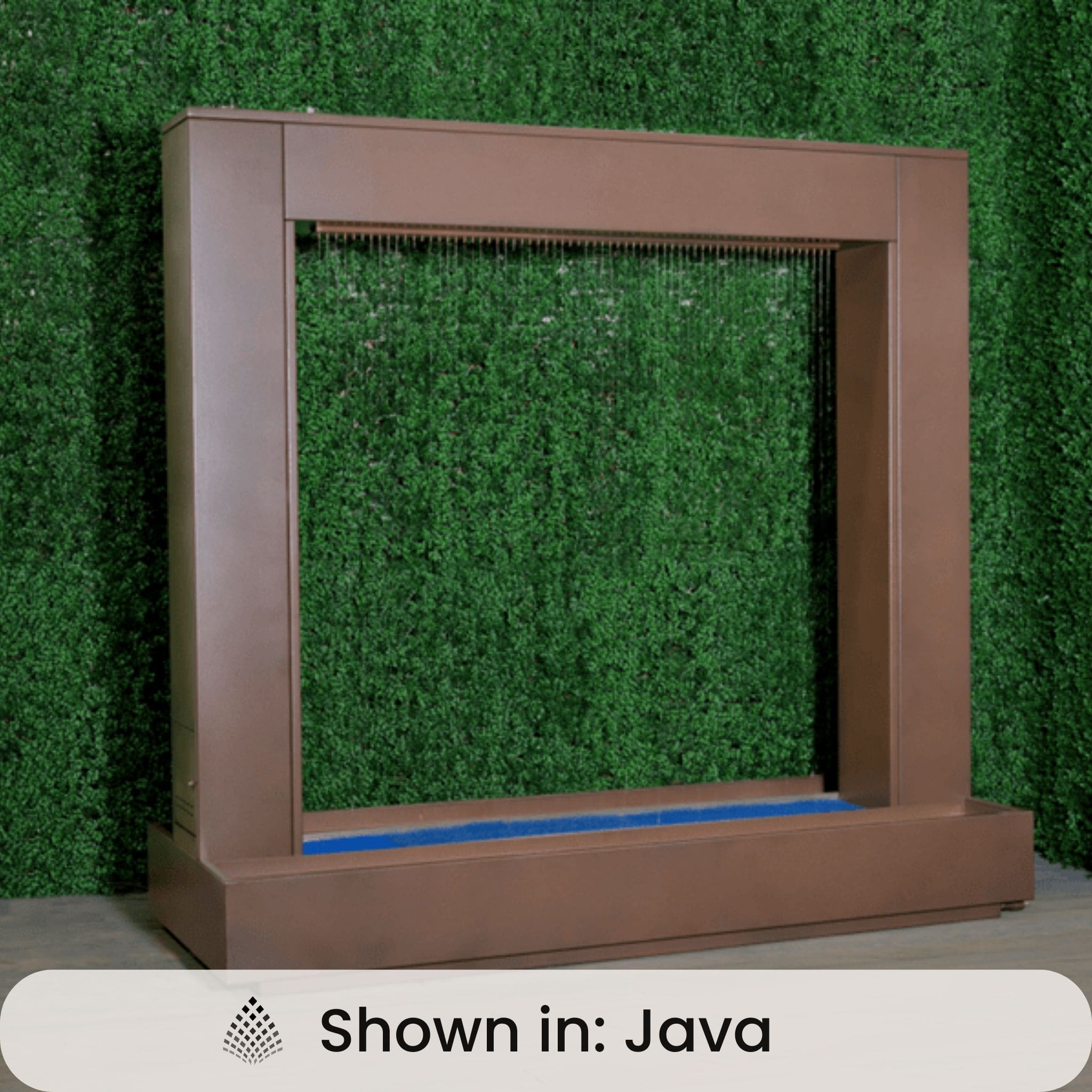 Paradise Falls Steel Rain Curtain Fountain - The Outdoor Plus