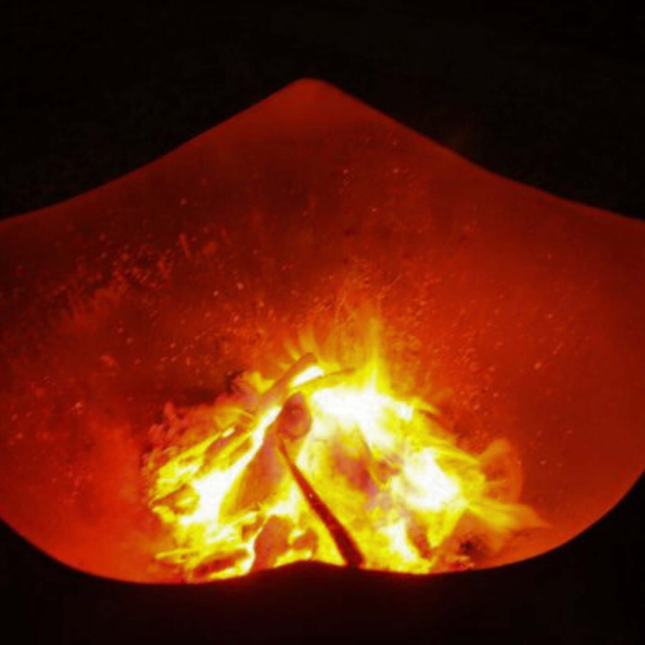 "Manta Ray" Gas Fire Pit in Steel - Fire Pit Art