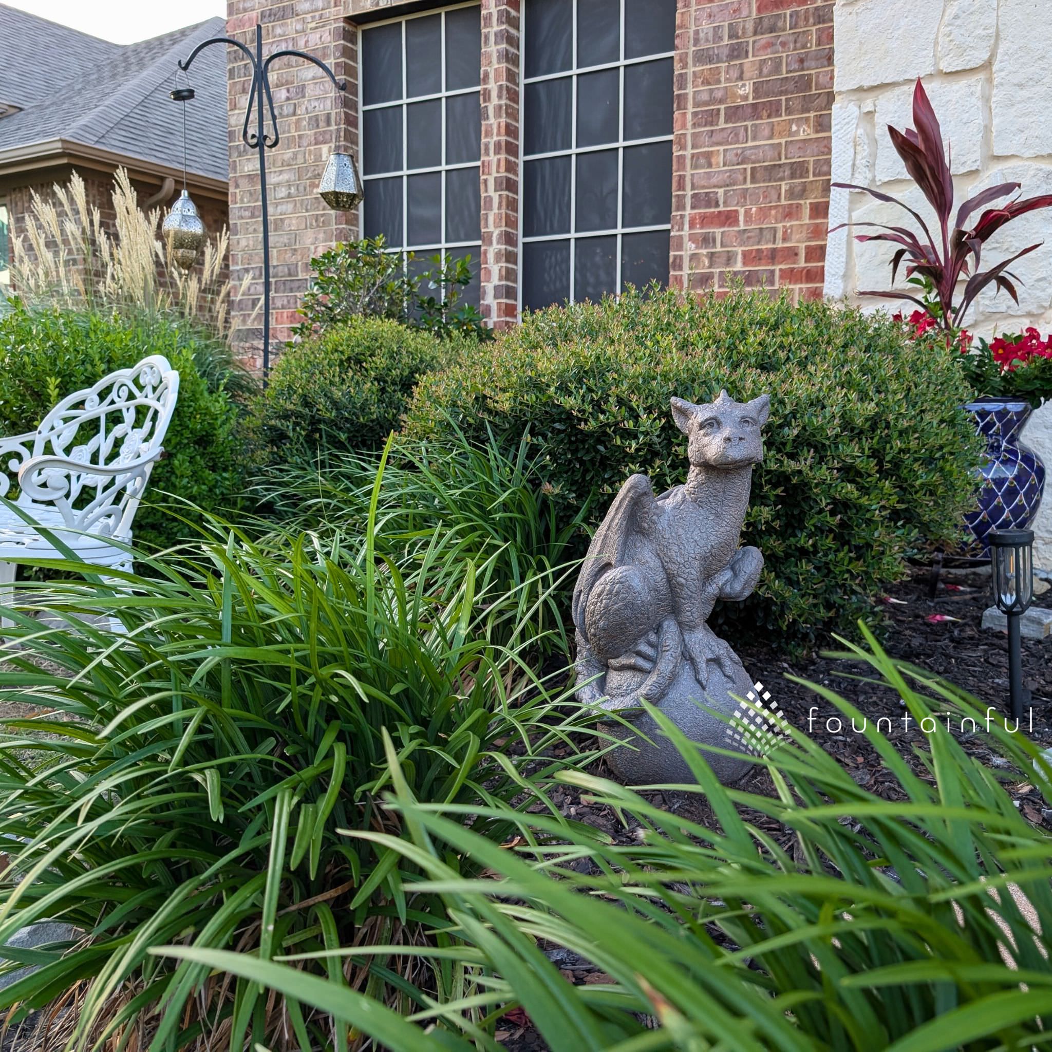 Eryl Concrete Garden Statue - Campania #S340