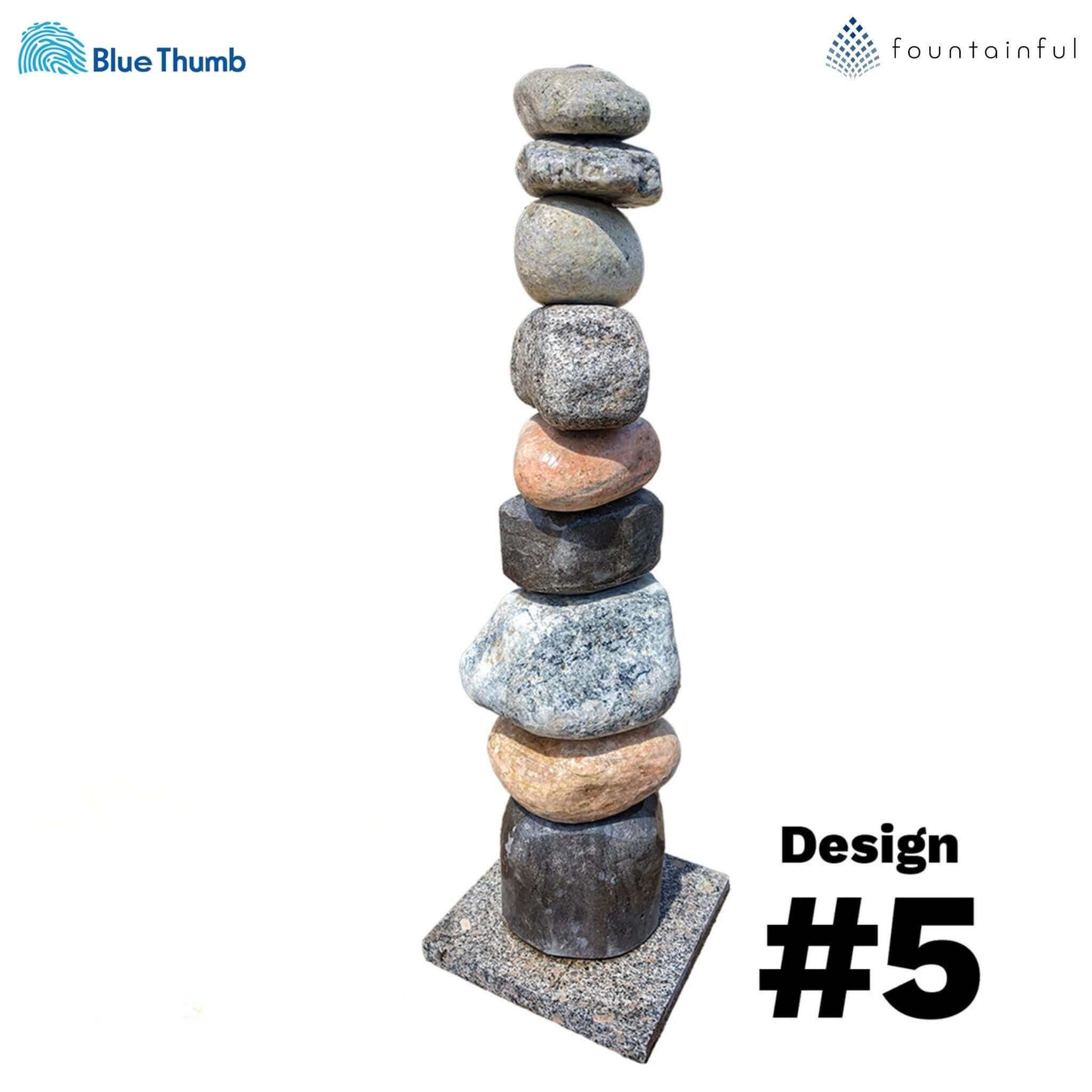 Stacked Pebble Fountain Complete Kit - Thumbnail 5