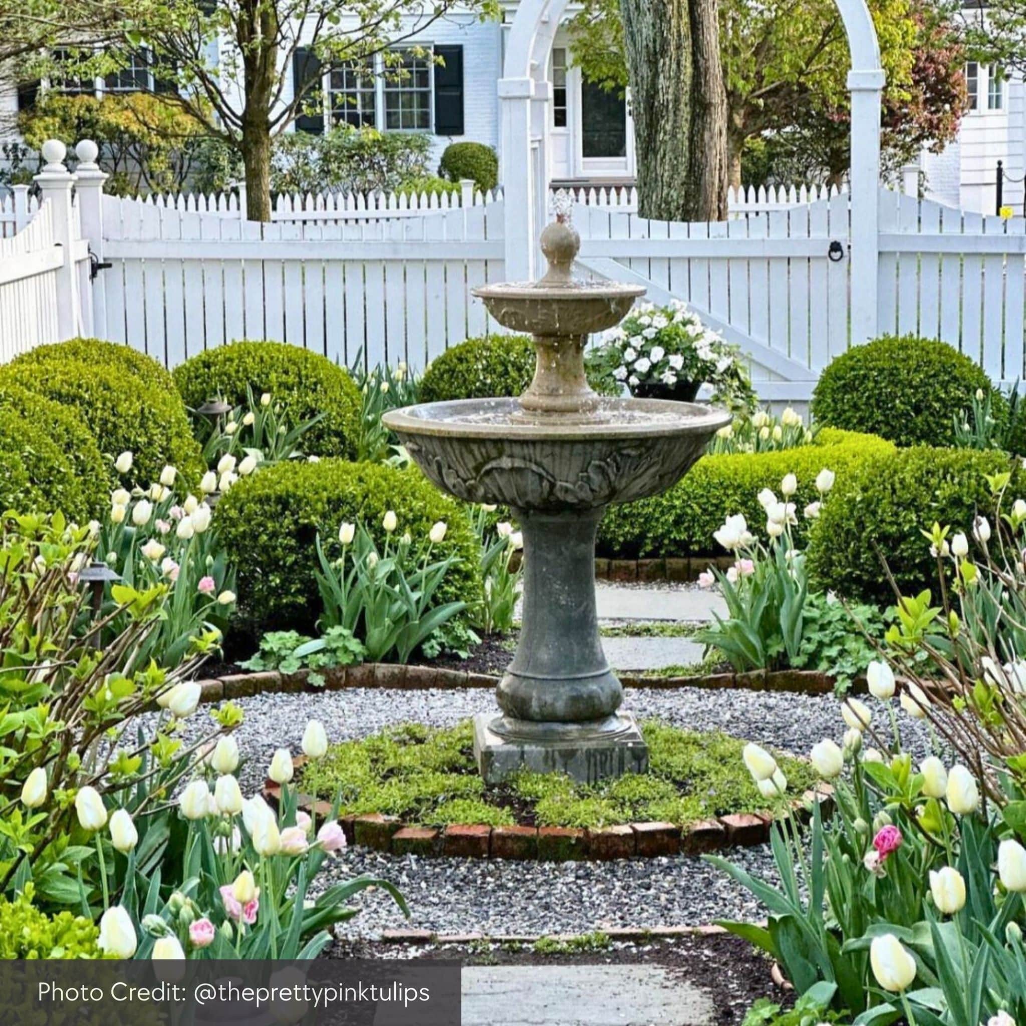 Acanthus 2-Tier Concrete Fountain - Campania #FT191