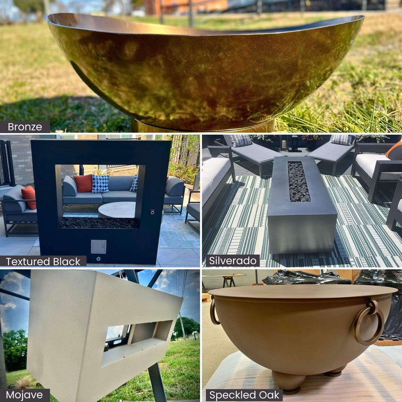 "Funky Dog" Gas Fire Pit in Steel - Fire Pit Art
